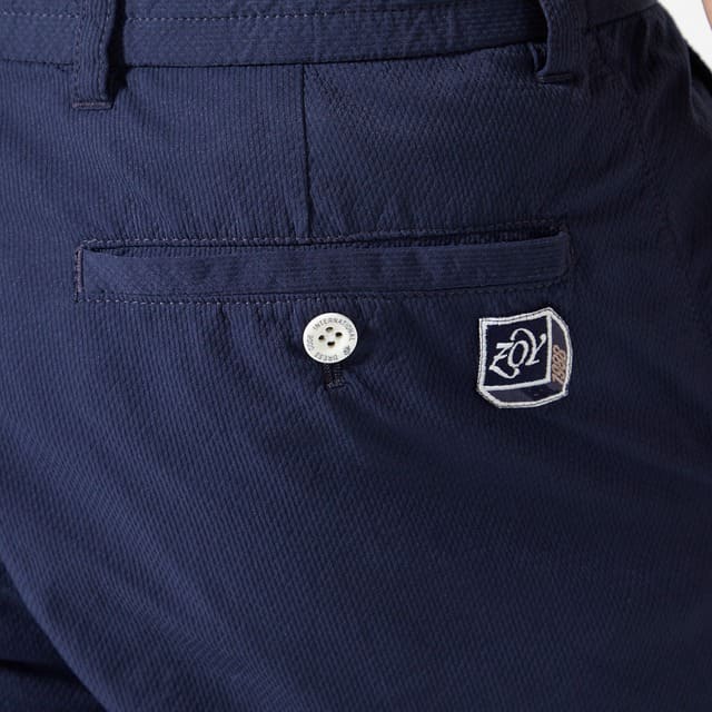 MENS ガーメントダイ ロングパンツ ネイビー 071422406 - ZOY OFFICIAL