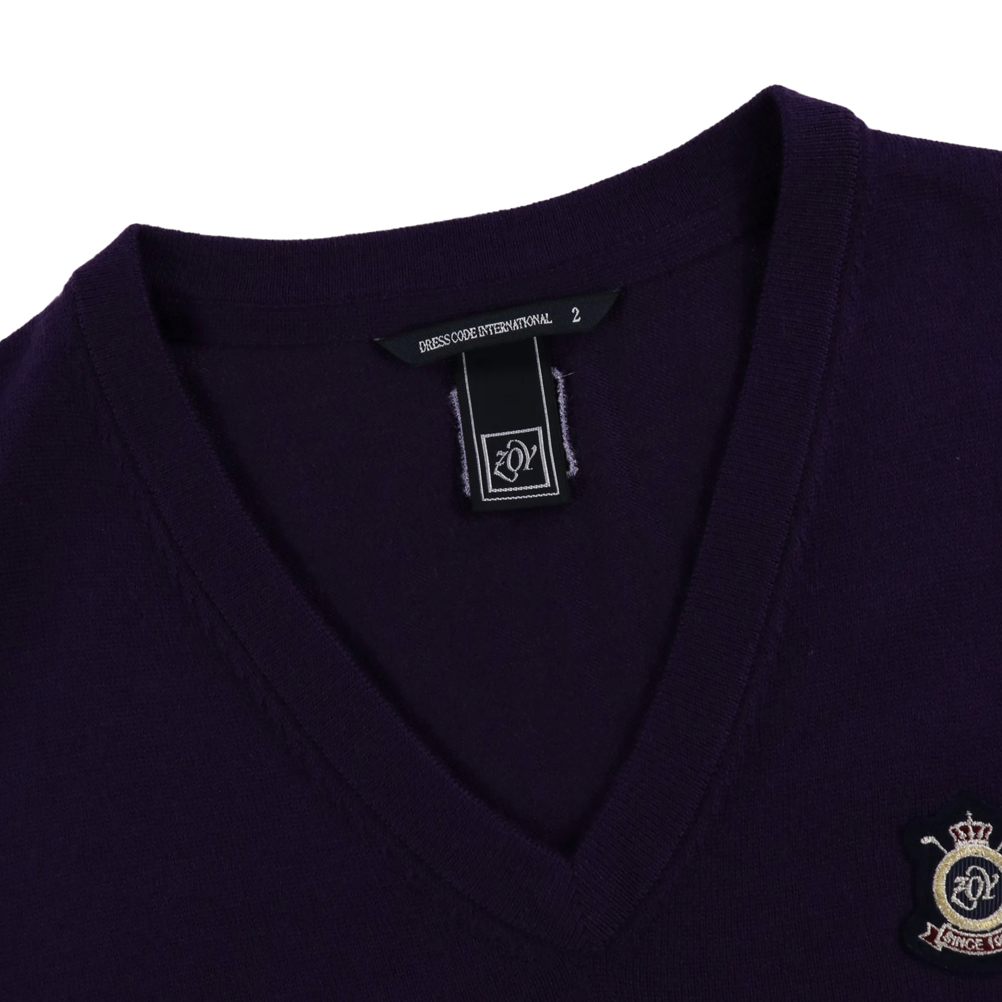 MENS CASHWOOL ニットベスト ピンク 071434718 - ZOY OFFICIAL