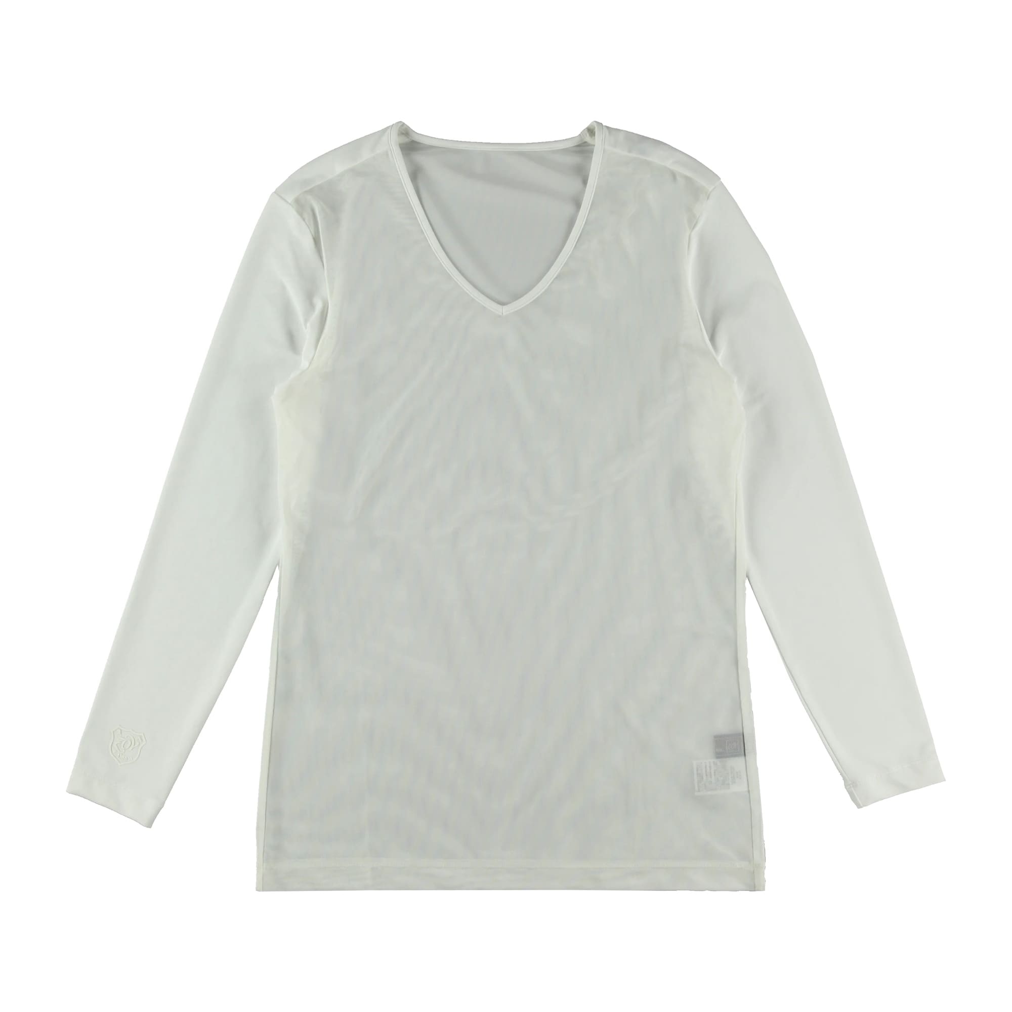 MENS TWINCOT UV 長袖インナー ホワイト 071749000 - ZOY OFFICIAL