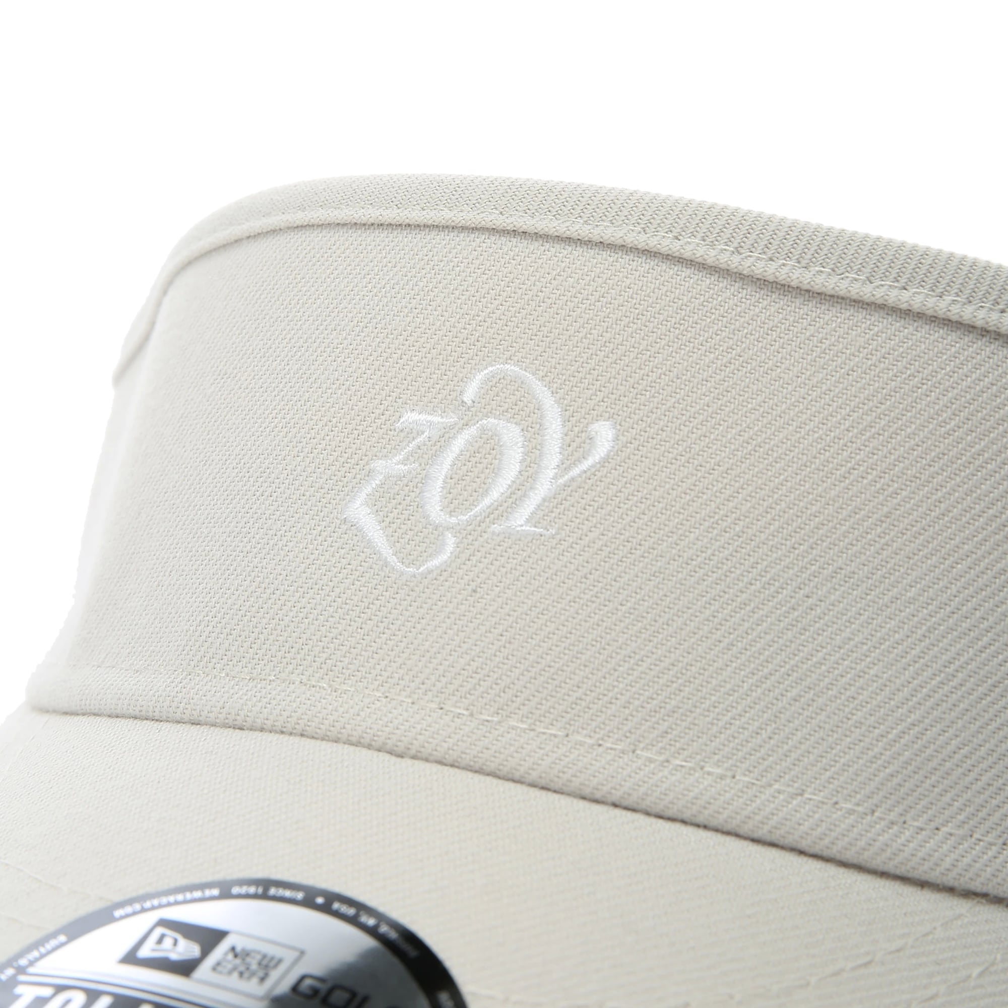 【NEW ERAコラボ】WOMENS NEW ERA TALL VISOR ホワイト 071779857 - ZOY OFFICIAL