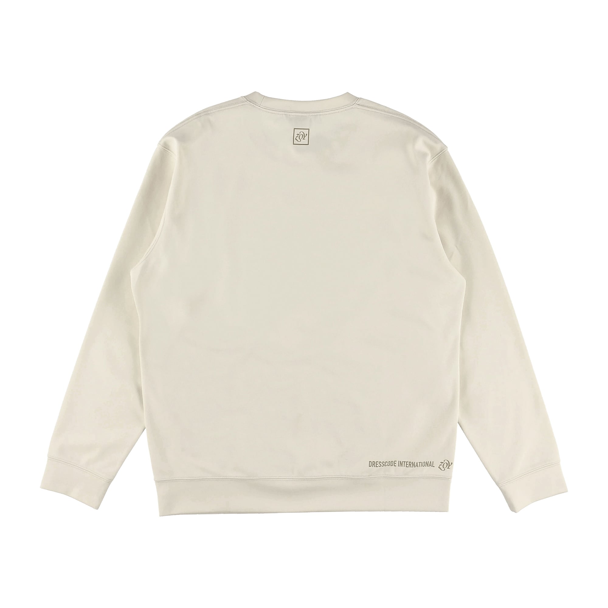 UNISEX 裏メッシュモクロディ スウェットプルオーバー エクリュ 071434007 - ZOY OFFICIAL