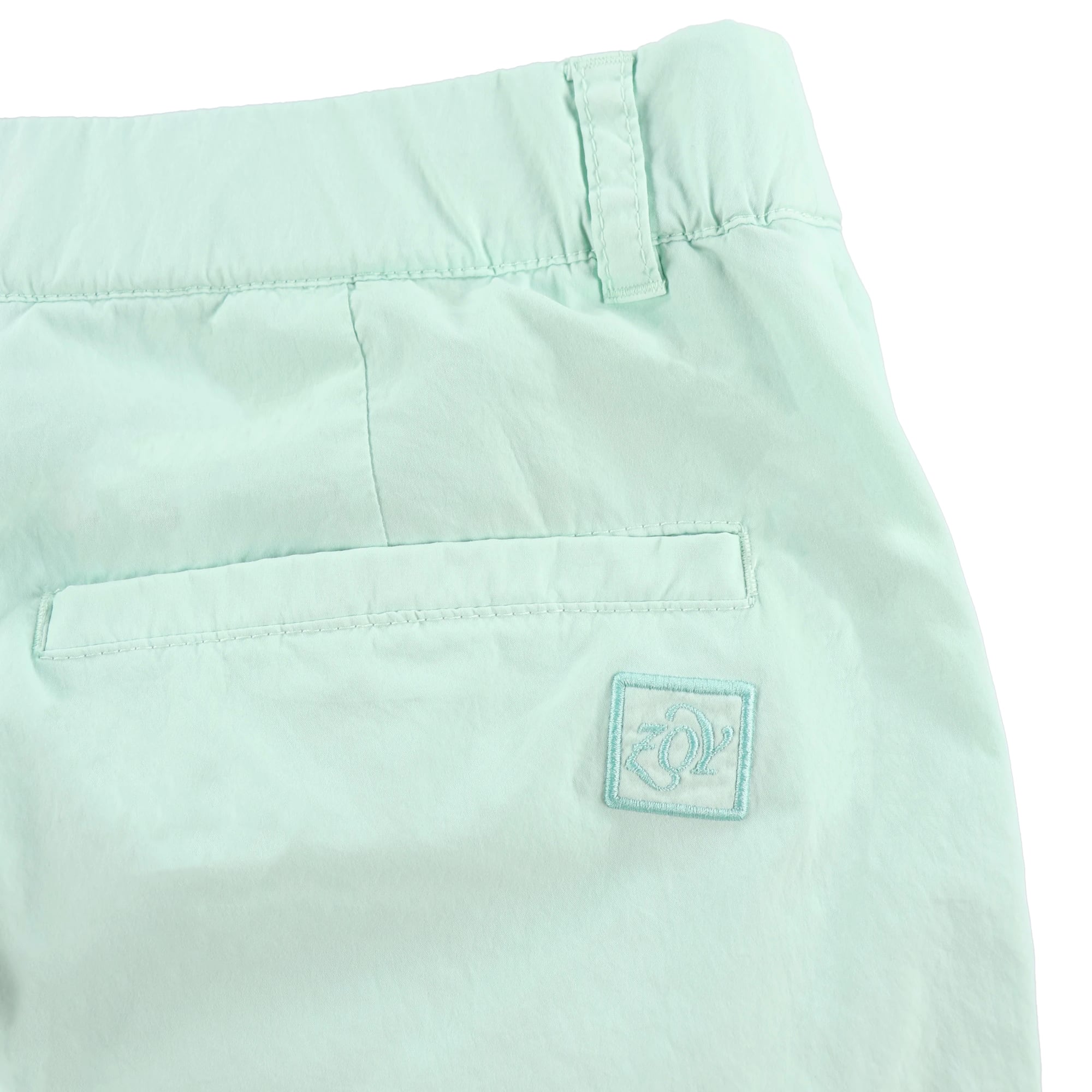 WOMENS ストレッチツイルガーメントダイ ハーフパンツ ライラック 071632415 - ZOY OFFICIAL