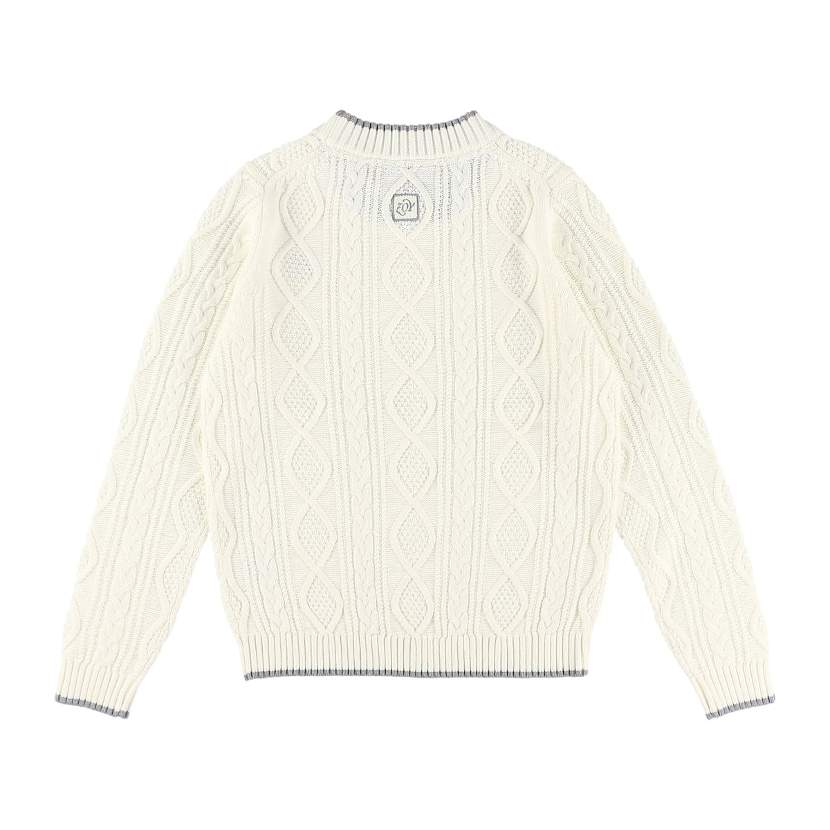 WOMENS BALLOON COTTON 長袖セーター オフホワイト 071634706 - ZOY OFFICIAL