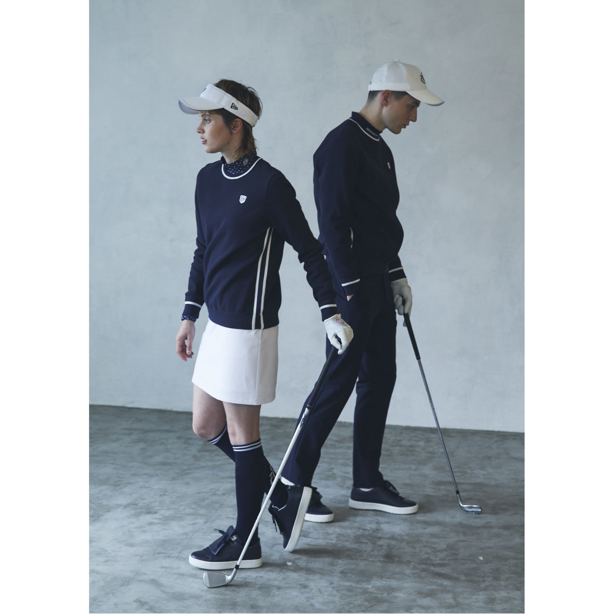 MEN STORMFLEECE ロングパンツ ネイビー