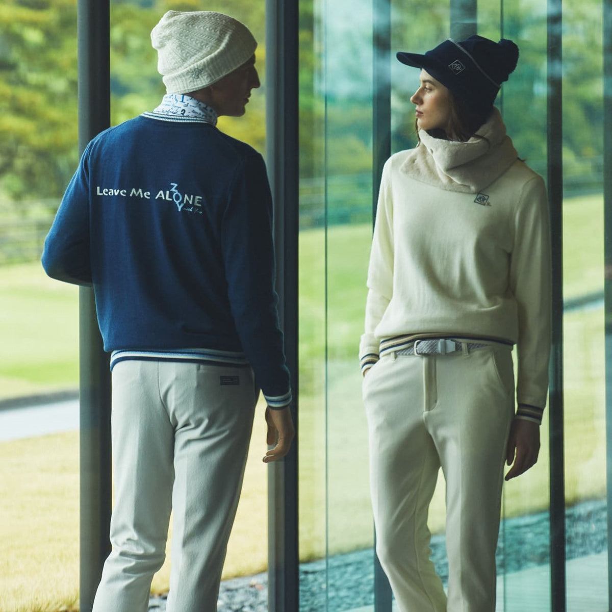 UNISEX 3wayニットキャップ ネイビー