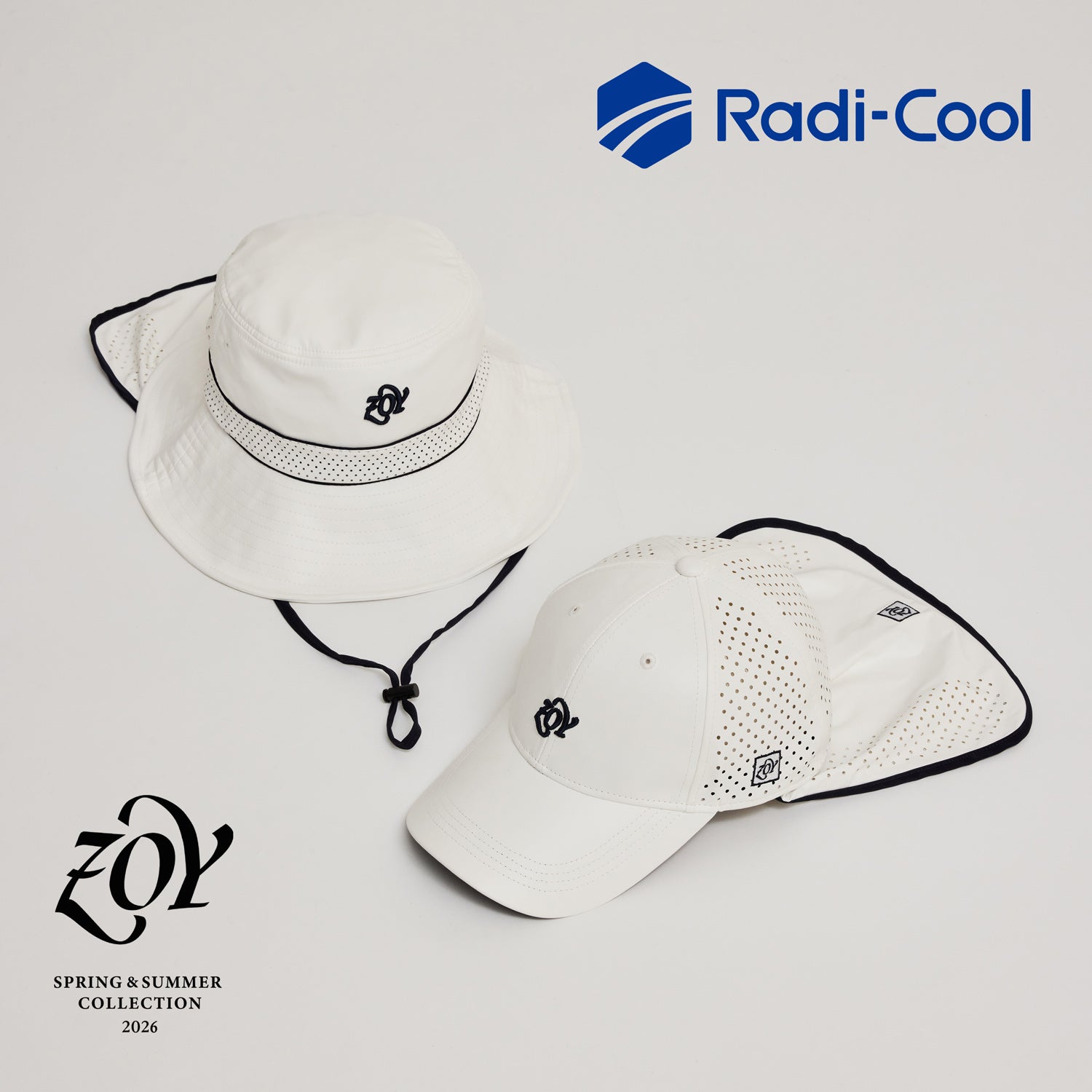【Radi-Cool - 26SS NEW MODELS】紫外線と外気温。その両方に対して「確かなコンディショニング」を求めるゴルファーへ。世界初の放射冷却素材「Radi-Cool」を使用したキャップが今年も大人気。ラウンド後半 - 感じるのは、これまでとの確かな違い