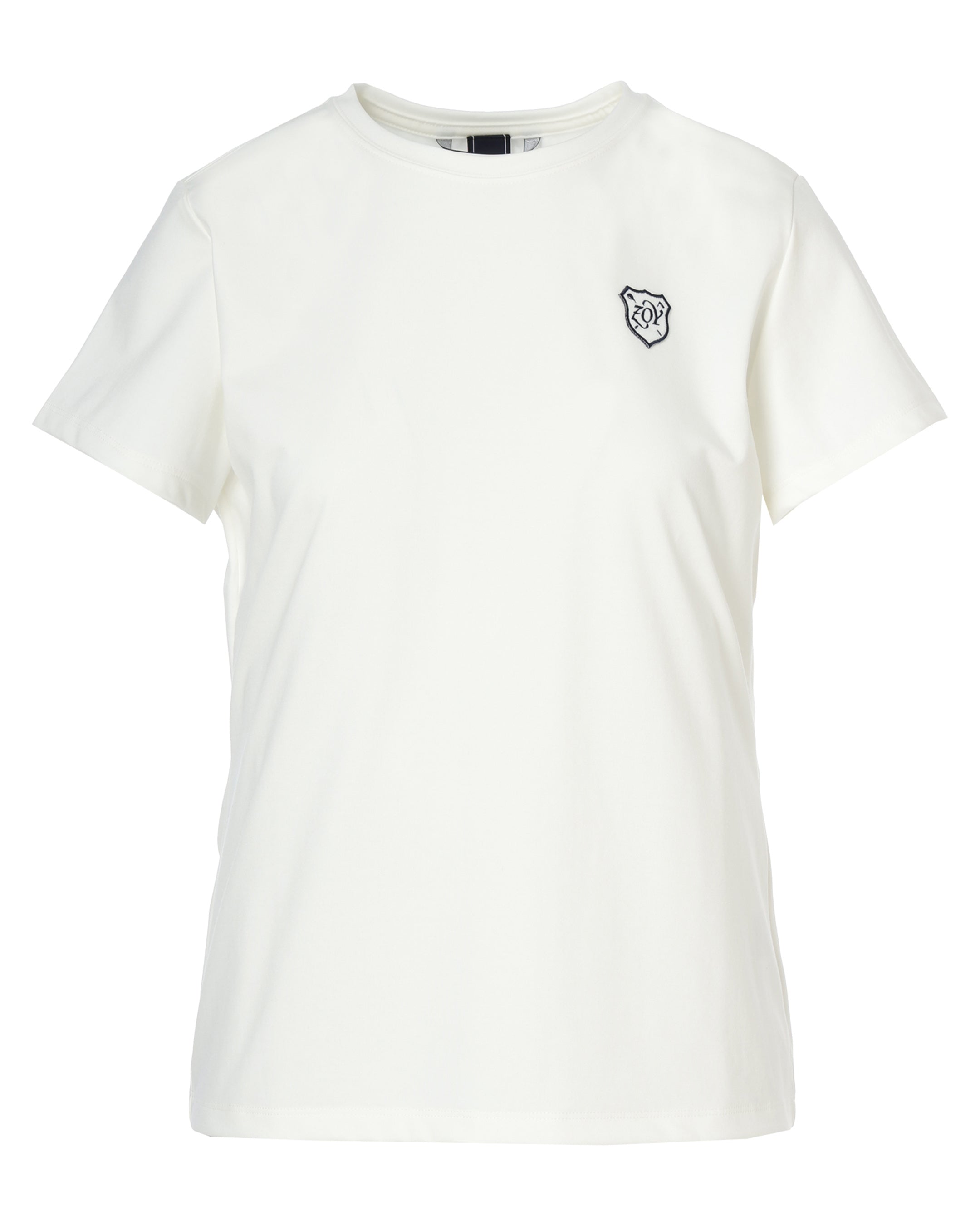 WOMEN ナイロンベアスムース 半袖Tシャツ ホワイト