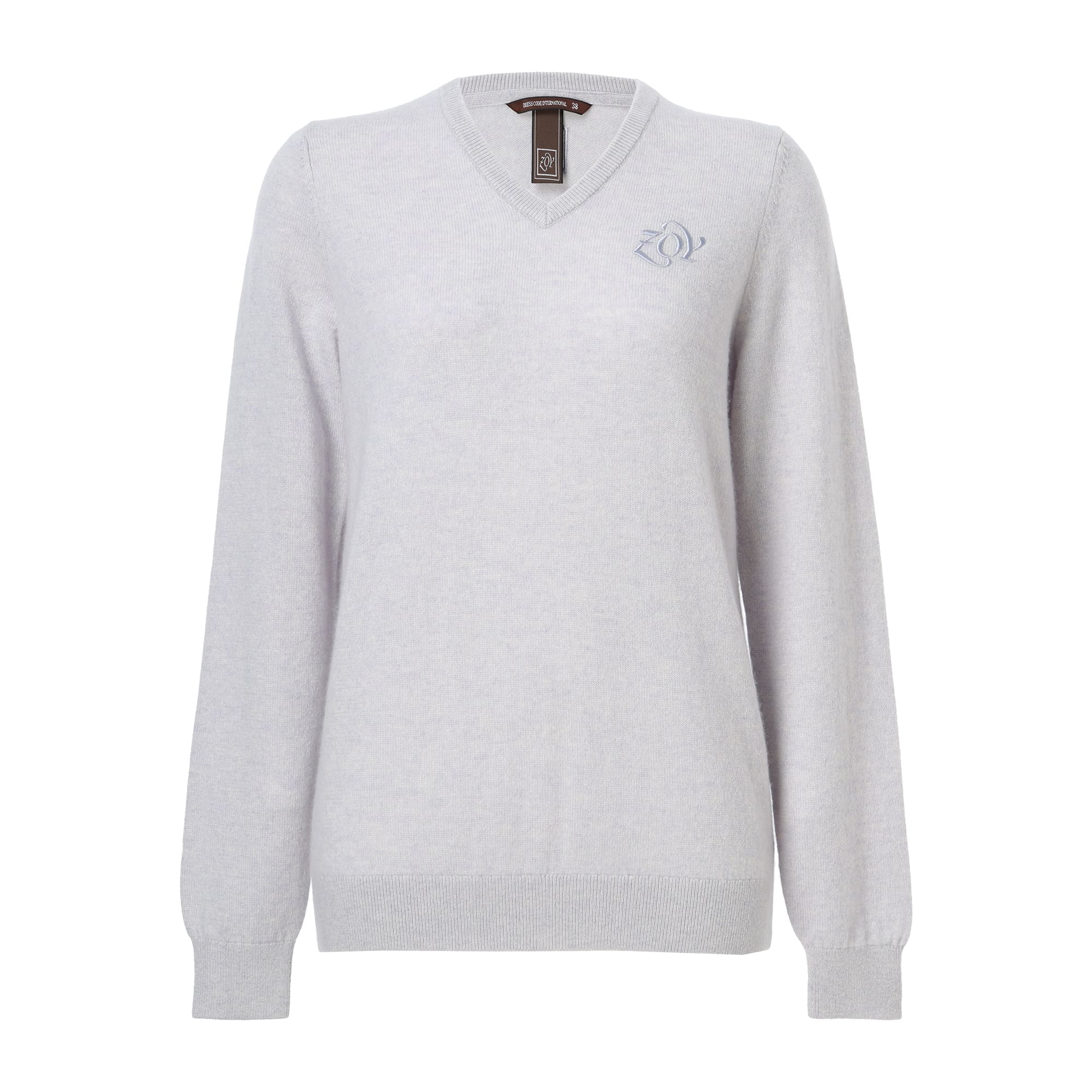 WOMEN Premium CASHMERE 長袖セーター フォググレー