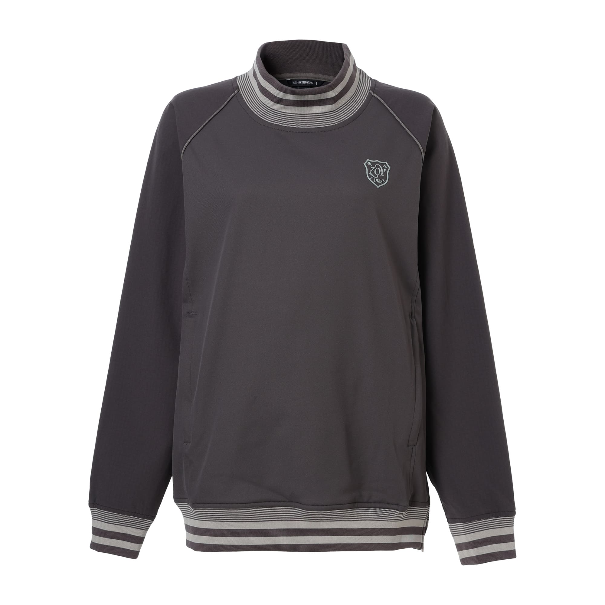 UNISEX STORMFLEECE BACKGEOMETRIC スニードジャック チャコール
