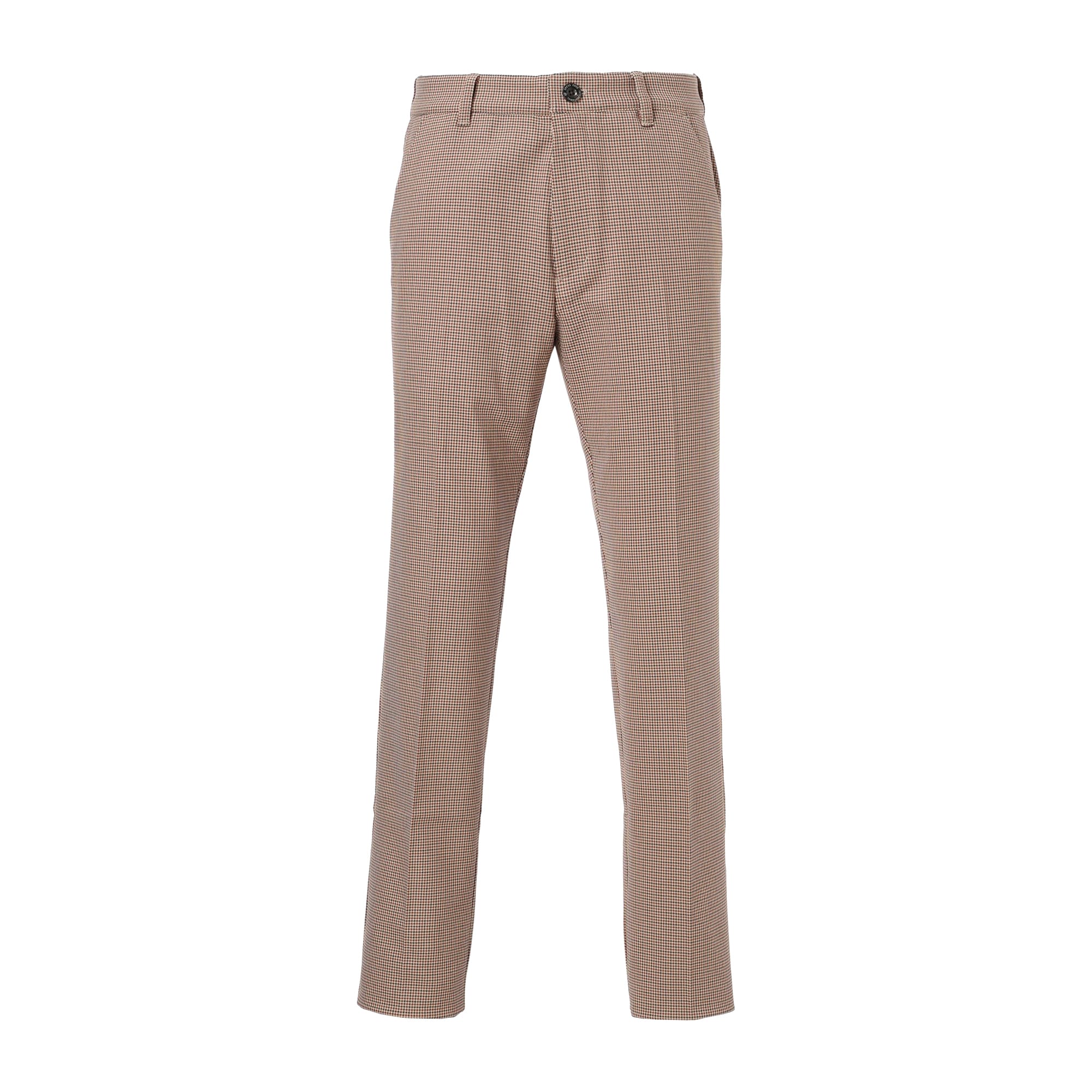 MEN ガンクラブ裏起毛ストレッチ ロングパンツ ブリック