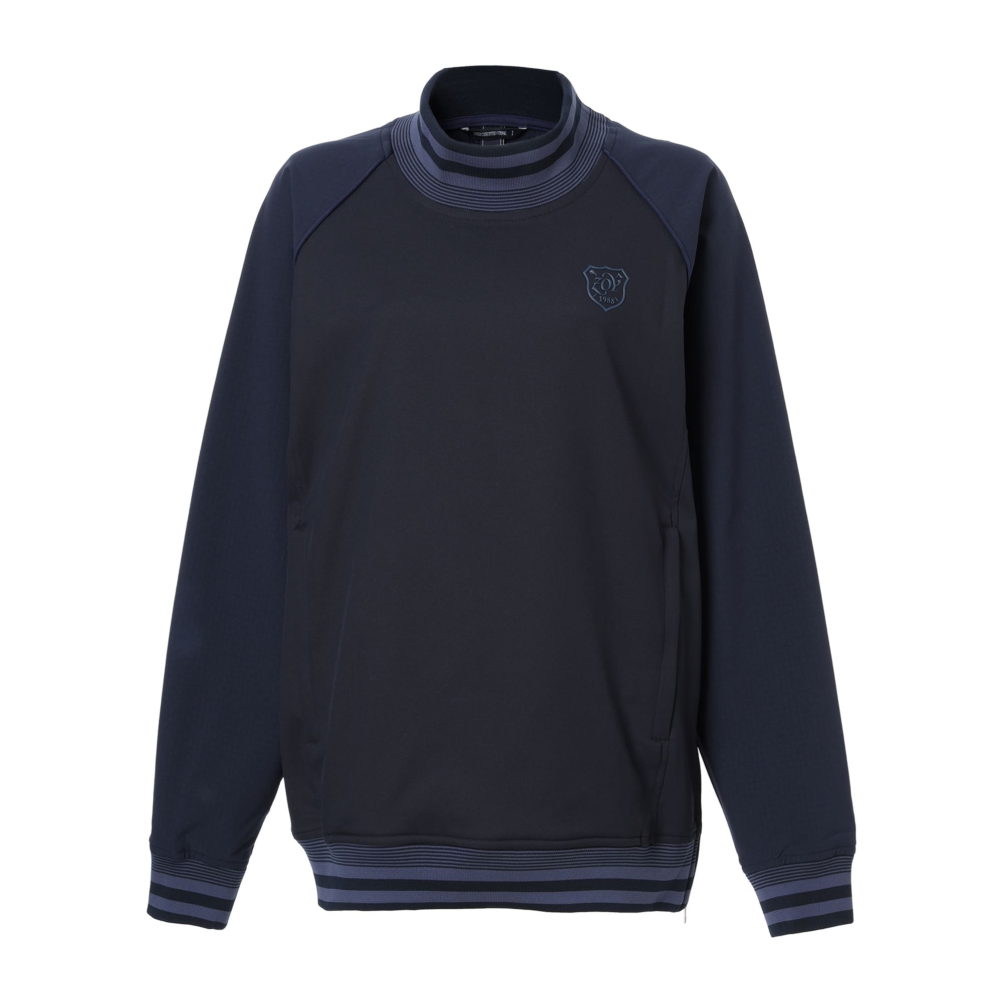 UNISEX STORMFLEECE BACKGEOMETRIC スニードジャック ネイビー
