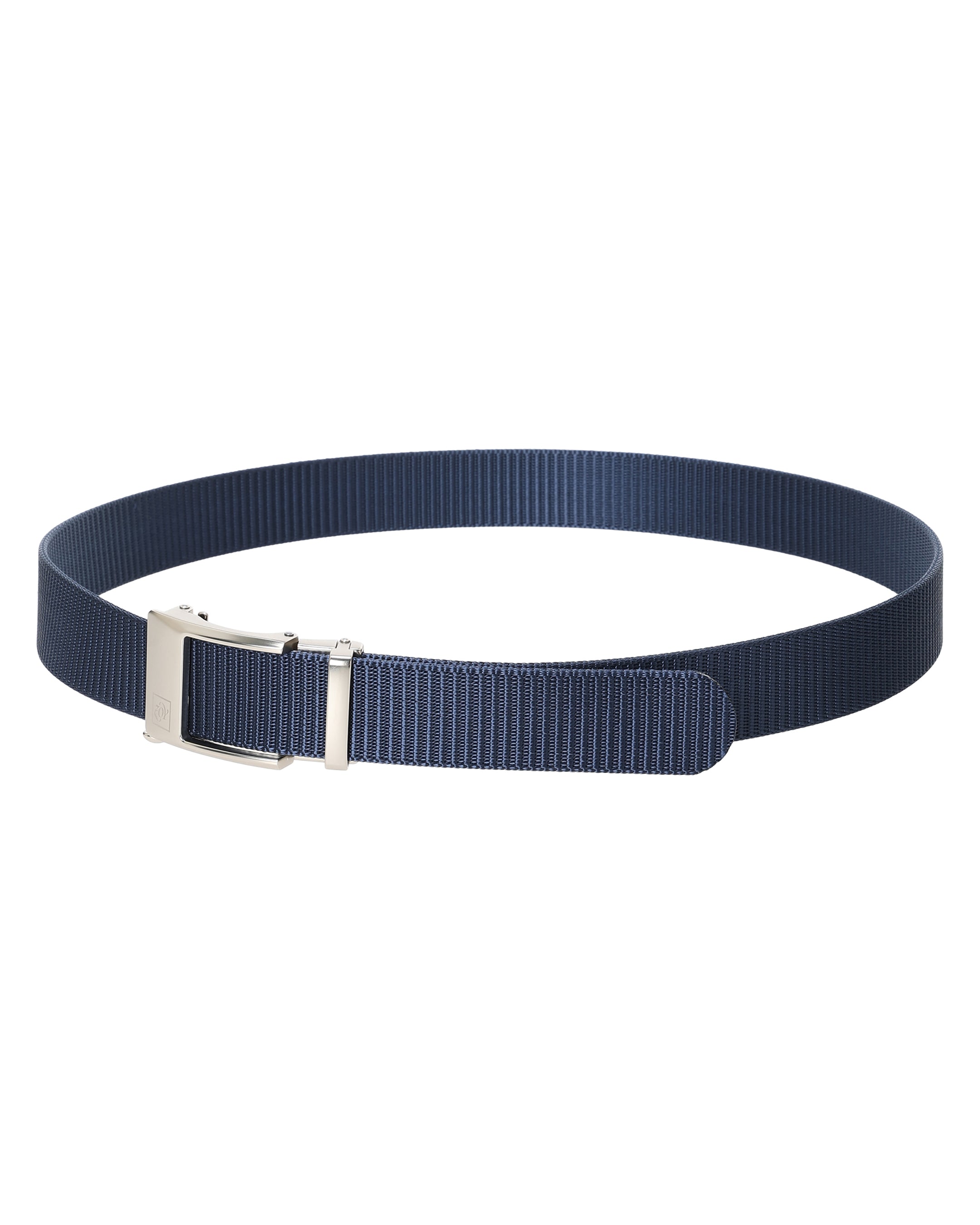 MEN One-Touch Tape Belt Navy