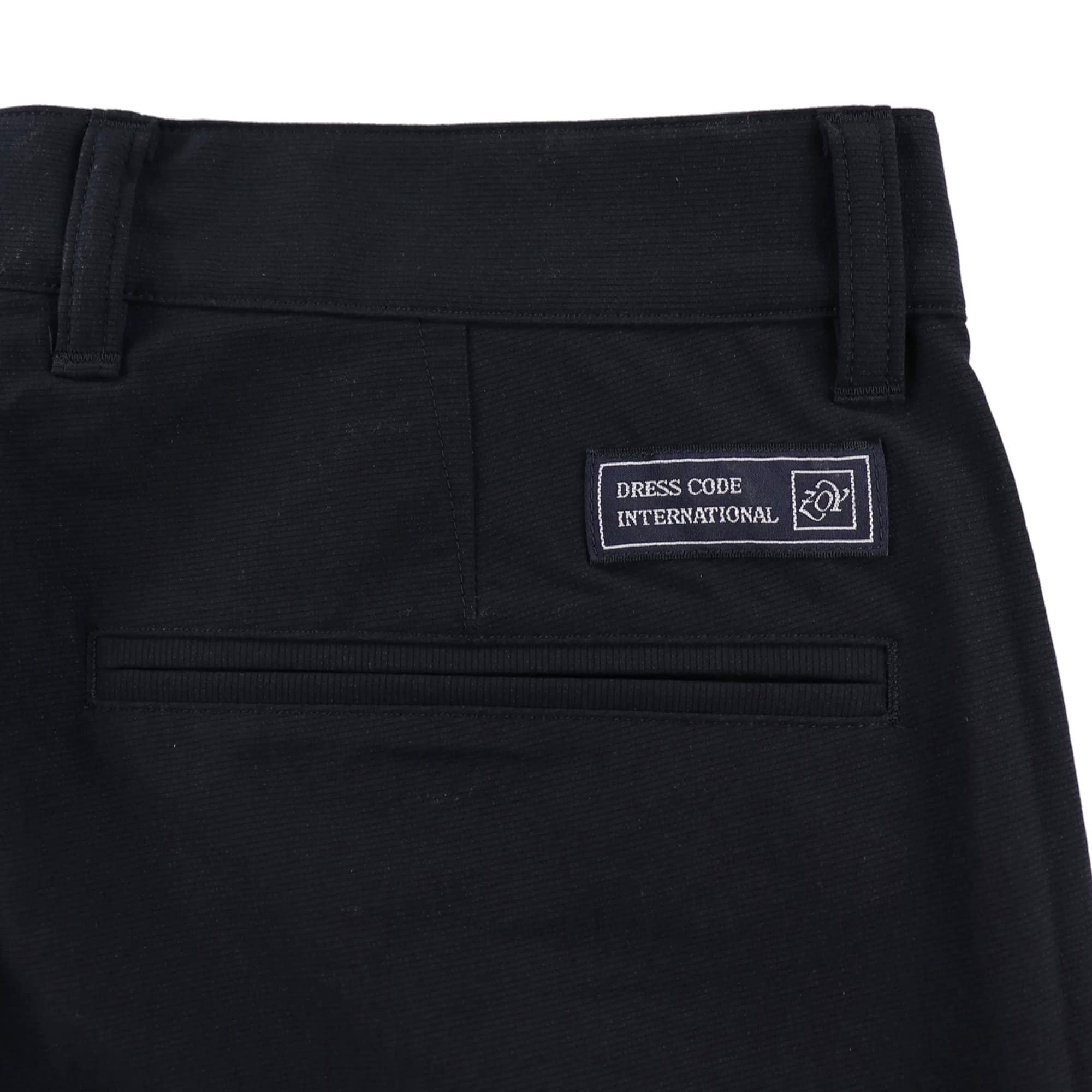 MEN COOLDOTS ミニリップストップ ロングパンツ ネイビー