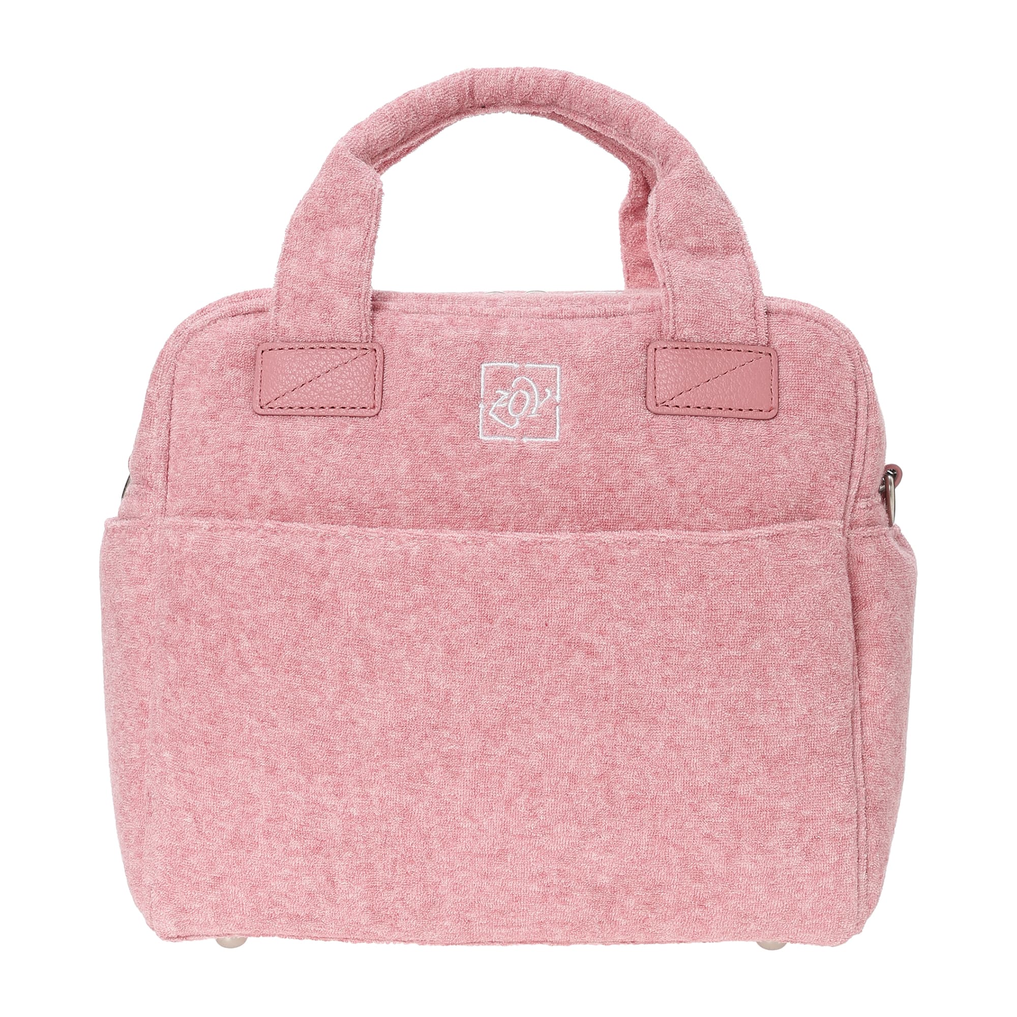 UNISEX メランジオーガニックコットンパイル カートバッグ ネイビー