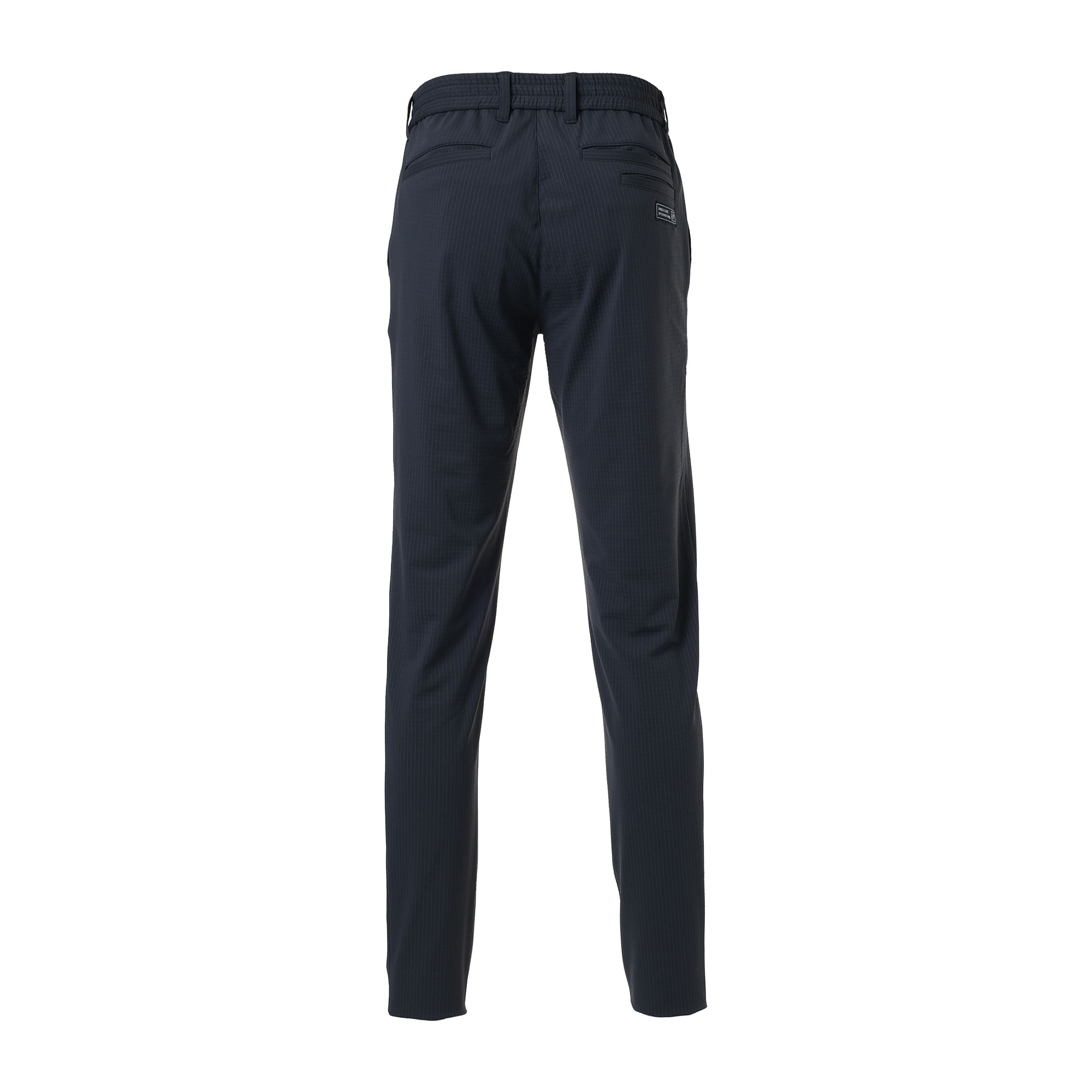 Men's Shadow Stripe Super Stretch Long Pants, Charcoal