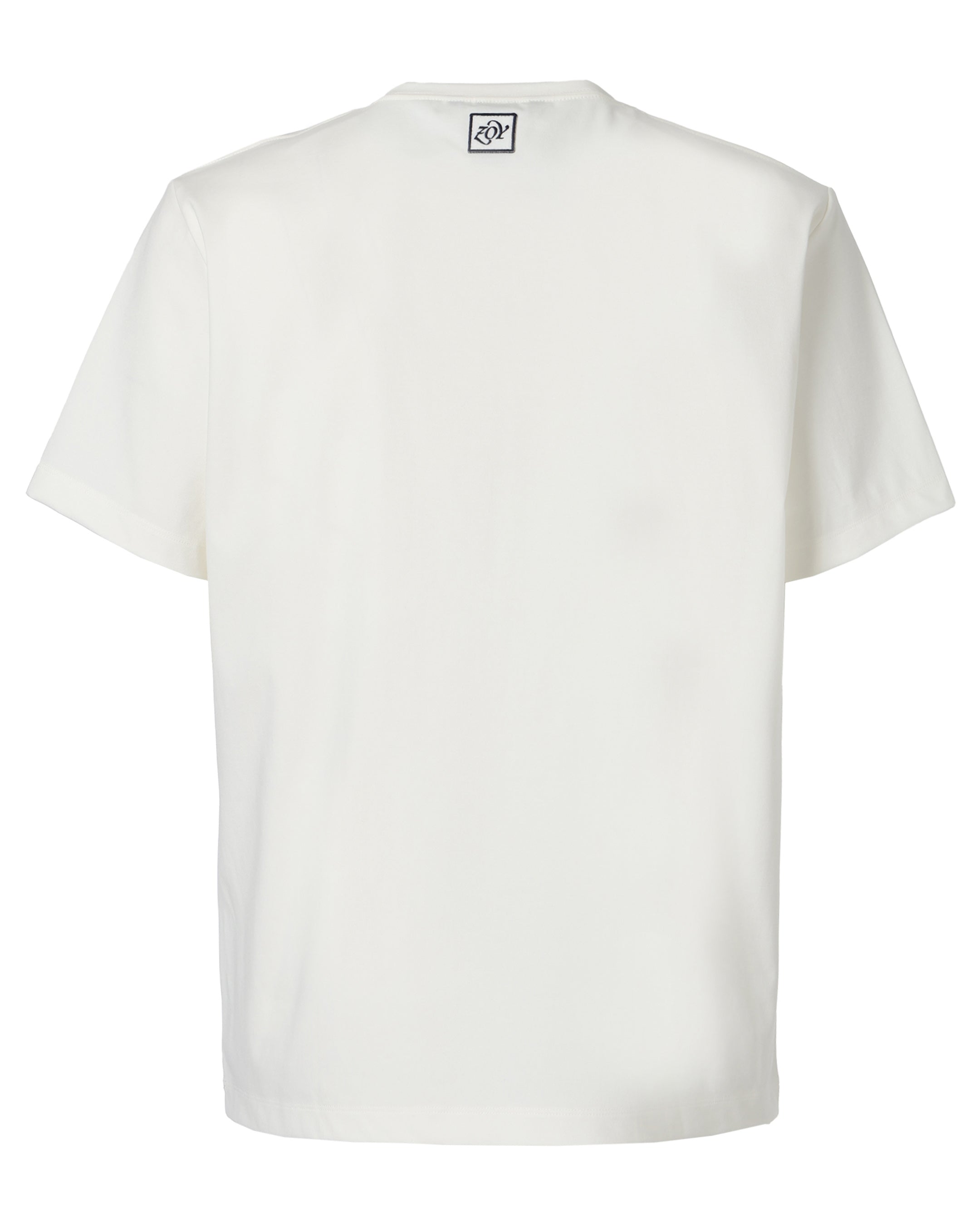 MEN ナイロンベアスムース 半袖Tシャツ ホワイト