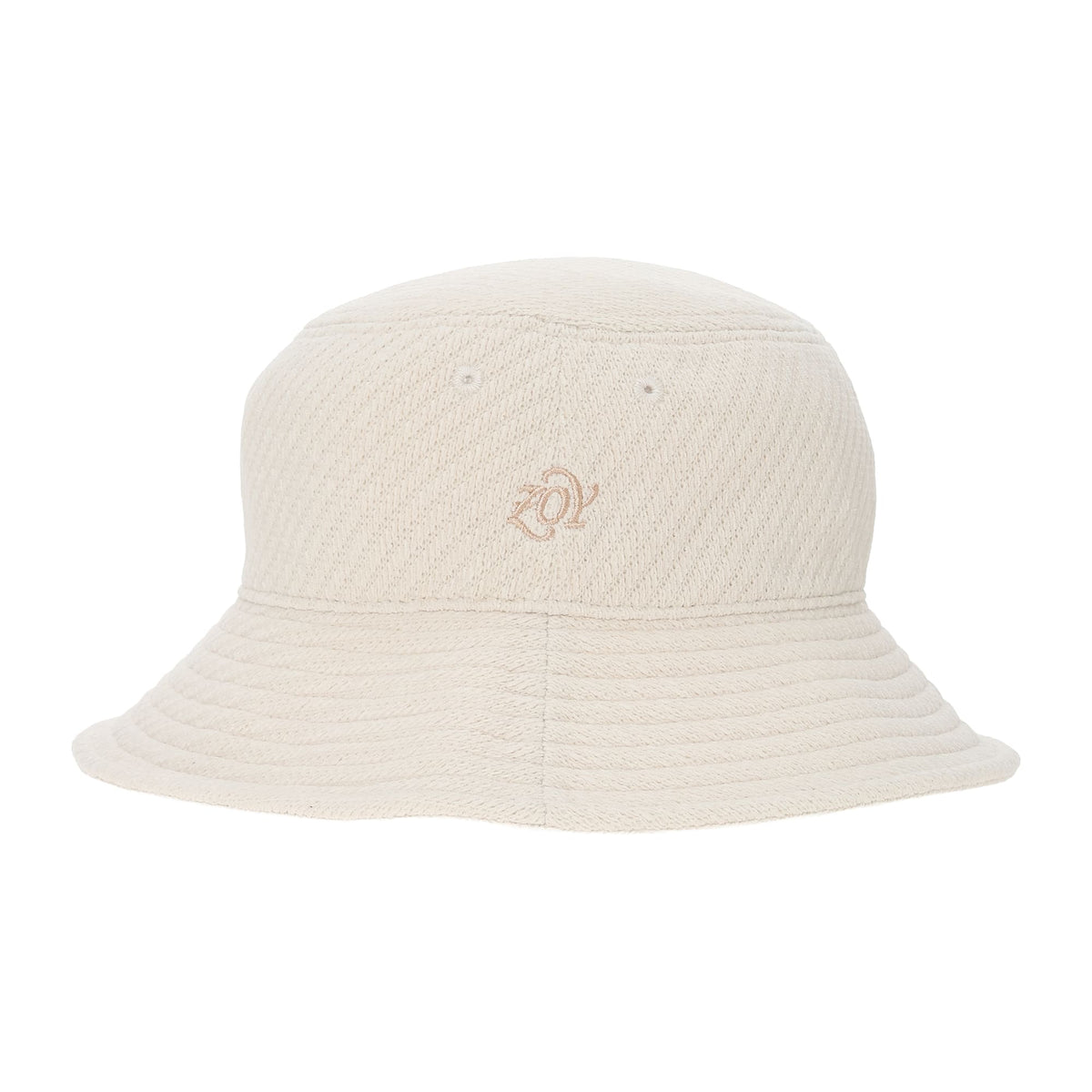 UNISEX リサイクルモールカルゼハット クリーム