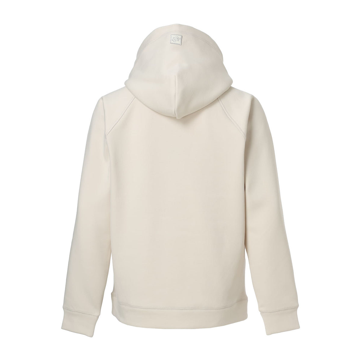 MEN LONG-STAPLE COTTON BOMBER フーディー アイボリー
