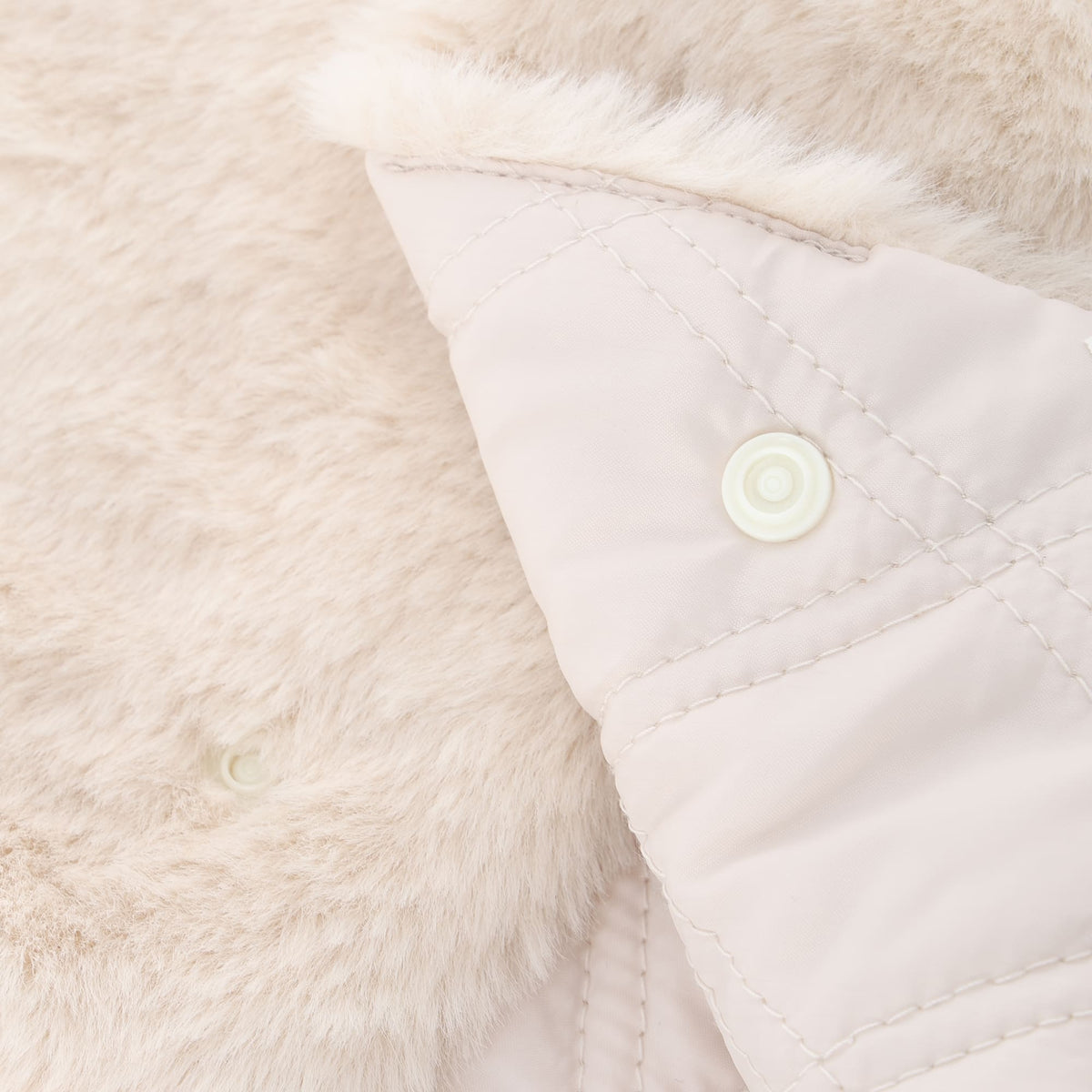 WOMEN FUR light ネックウォーマー グレー