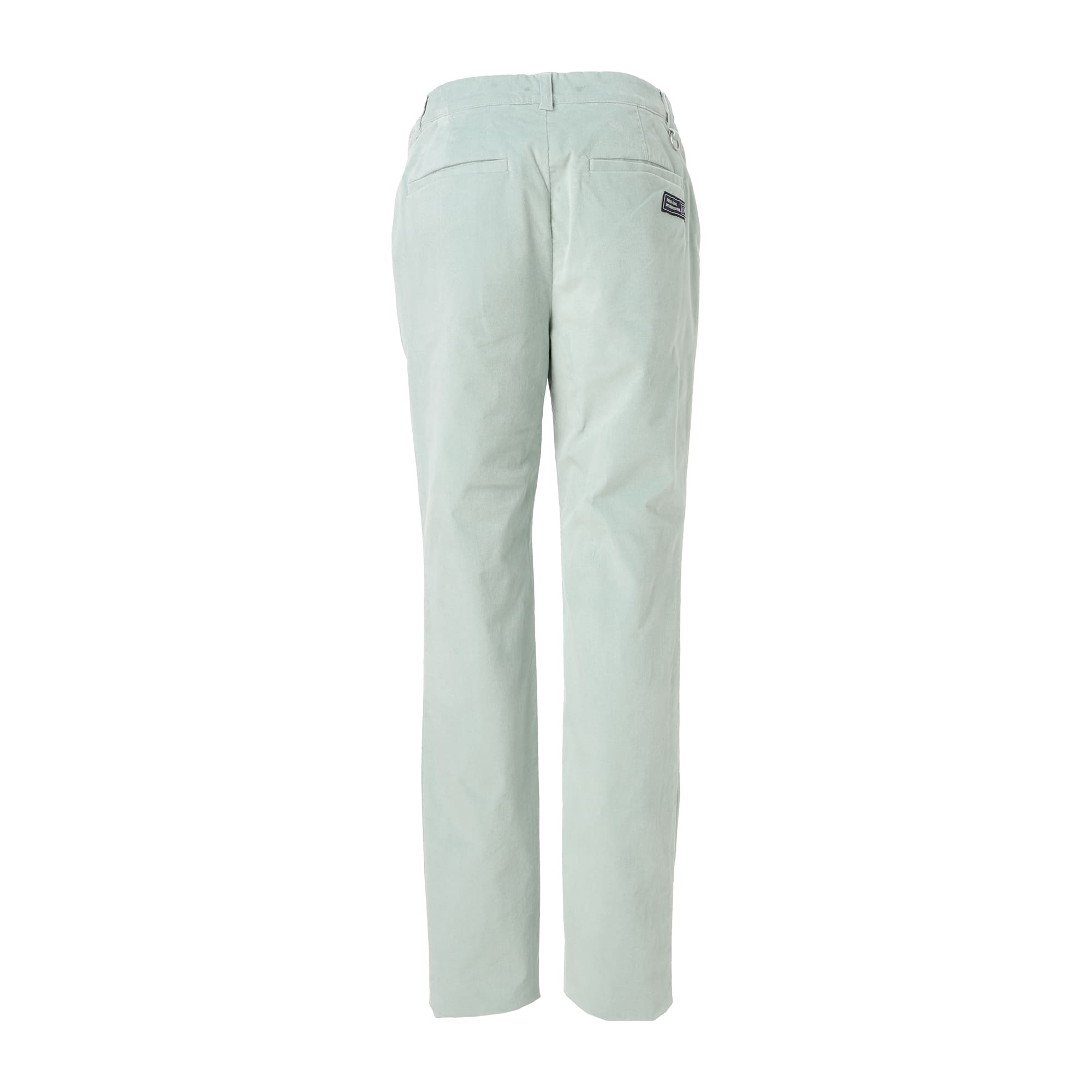 WOMEN COTTON velvetteen ロングパンツ ミント