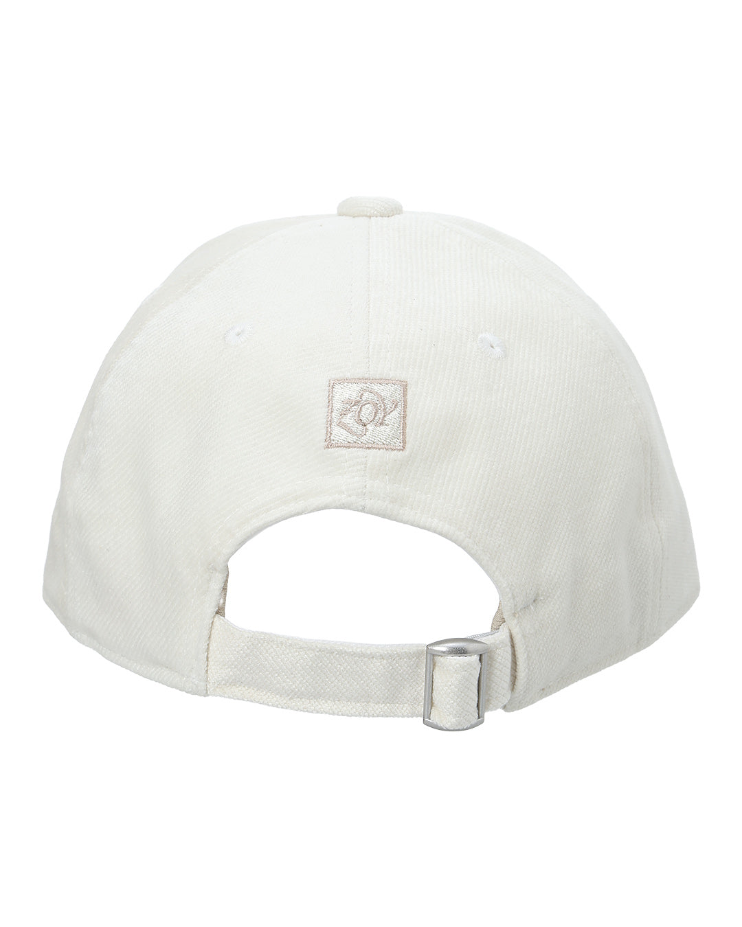 UNISEX ツイルコーデュロイキャップ ホワイト