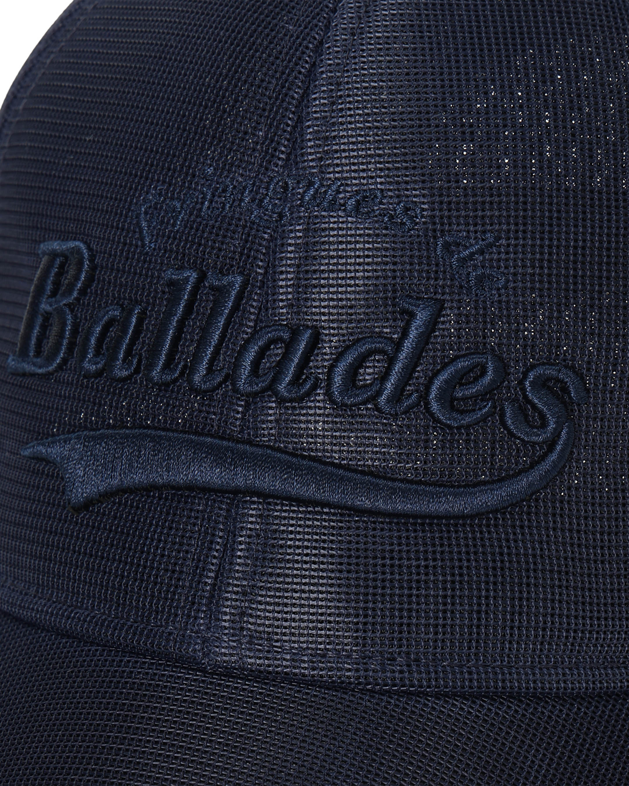 Women's Tweed Visor with Earflaps, Navy
