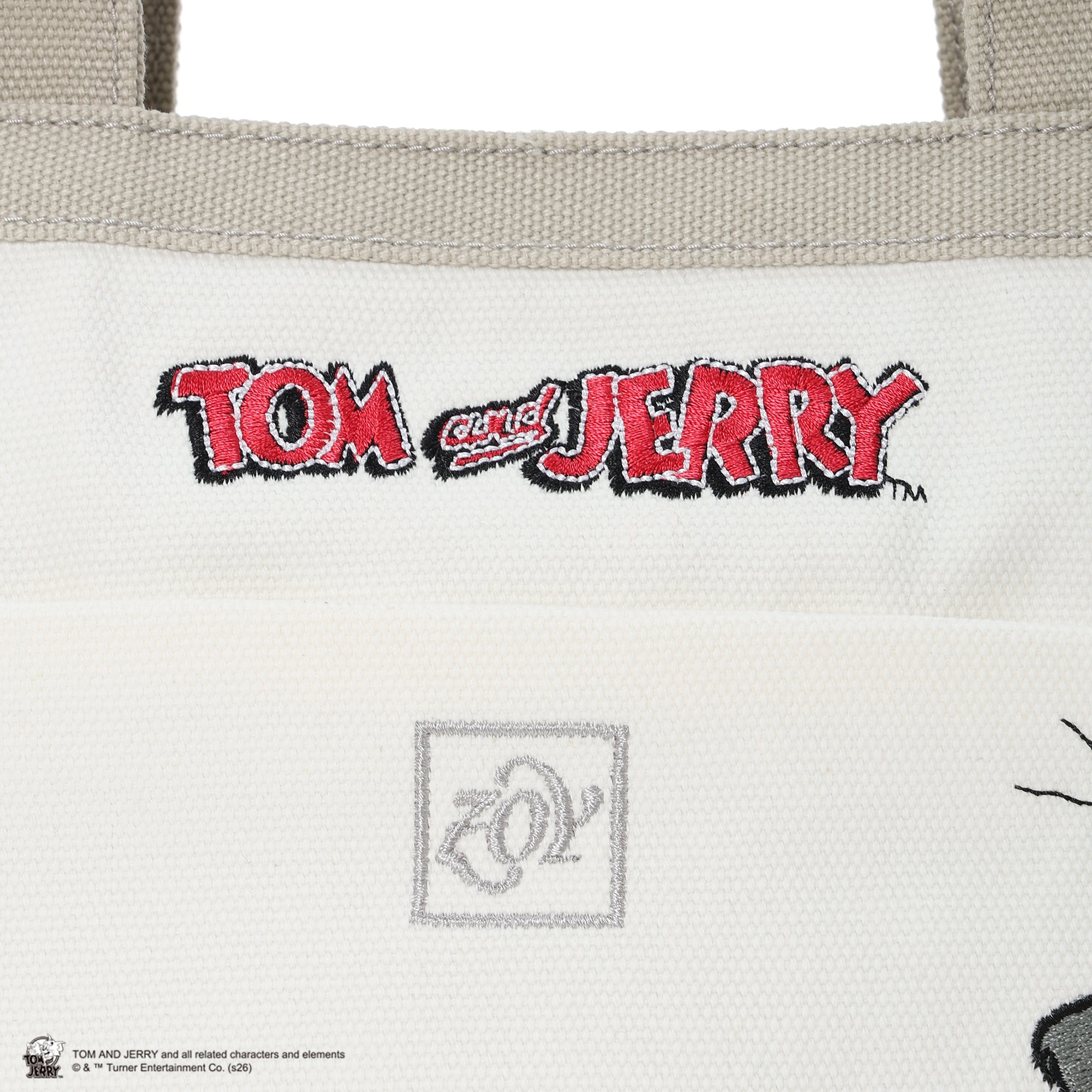 ZOY / TOM and JERRY  / UNISEX カートバッグ ホワイト
