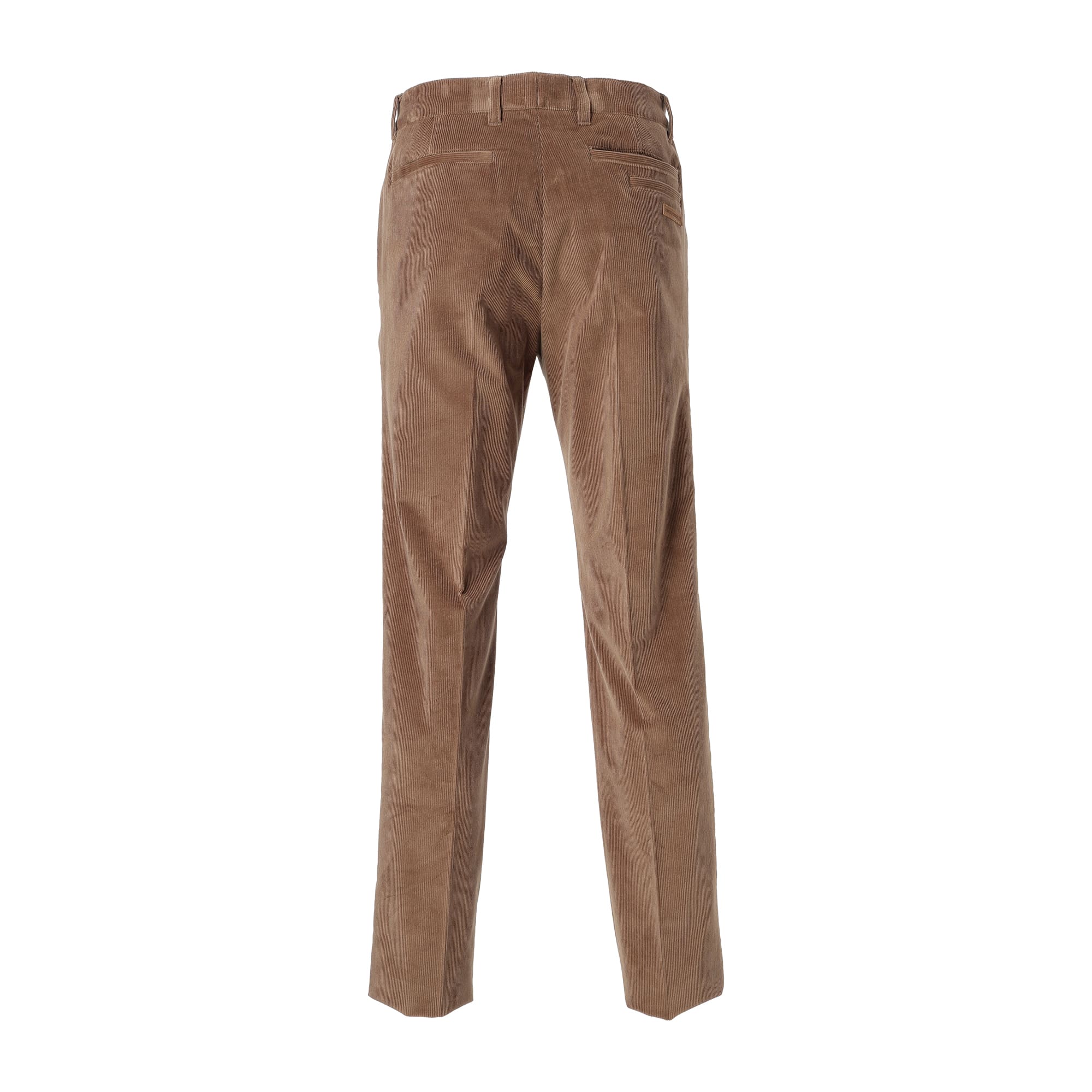 MEN ウールコーデュロイ ロングパンツ キャメル