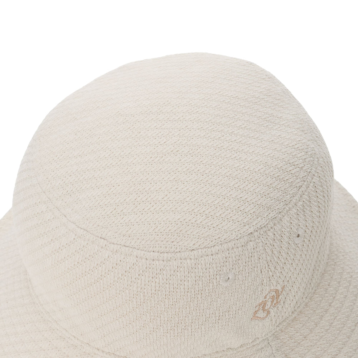 UNISEX リサイクルモールカルゼハット クリーム