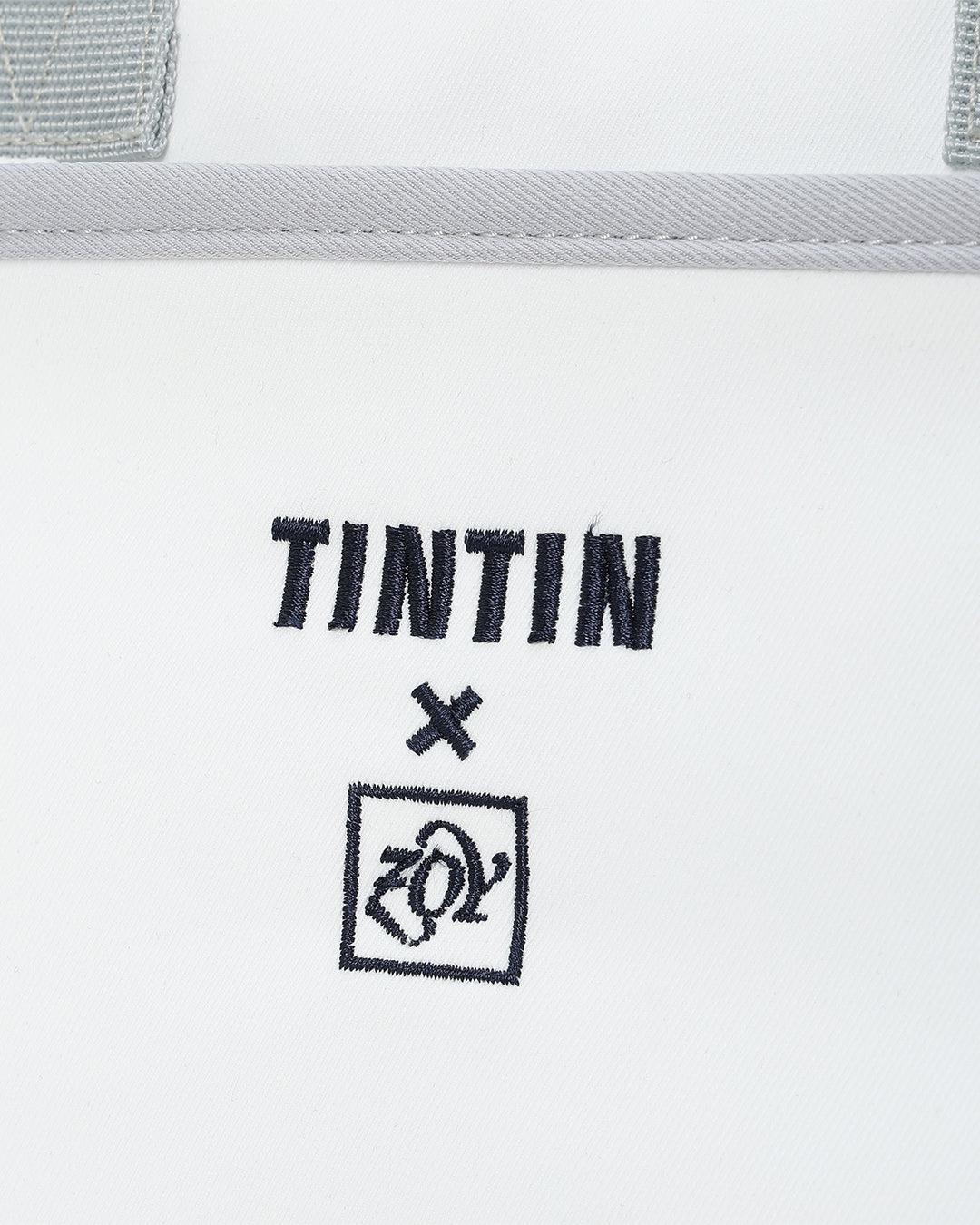 【 TINTIN × ZOY 】 UNISEX ツイルカートバッグ ネイビー