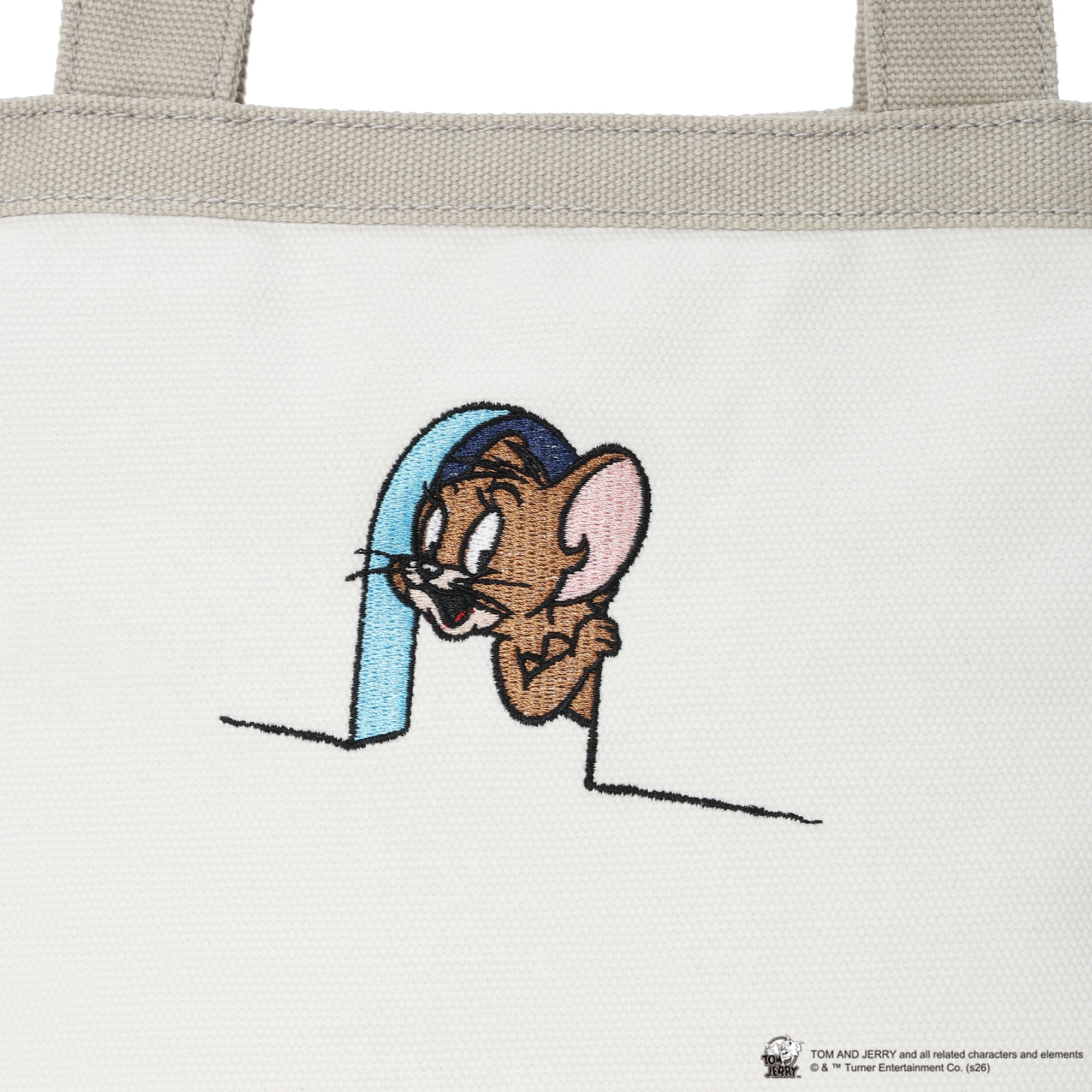 ZOY / TOM and JERRY  / UNISEX カートバッグ ホワイト