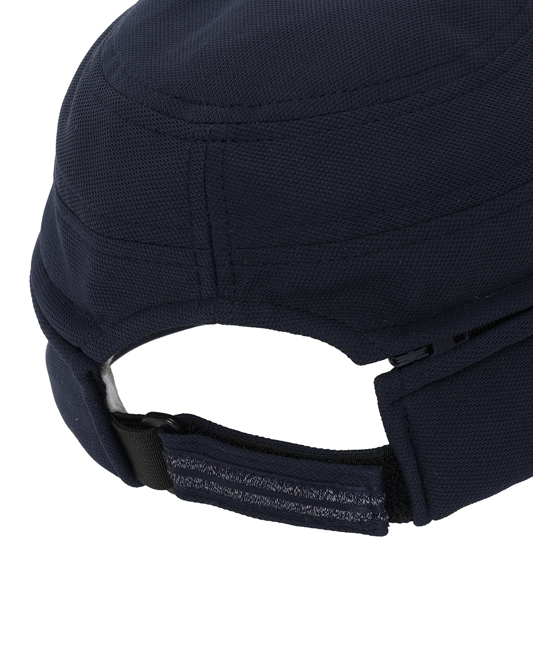Women's Tweed Visor with Earflaps, Navy