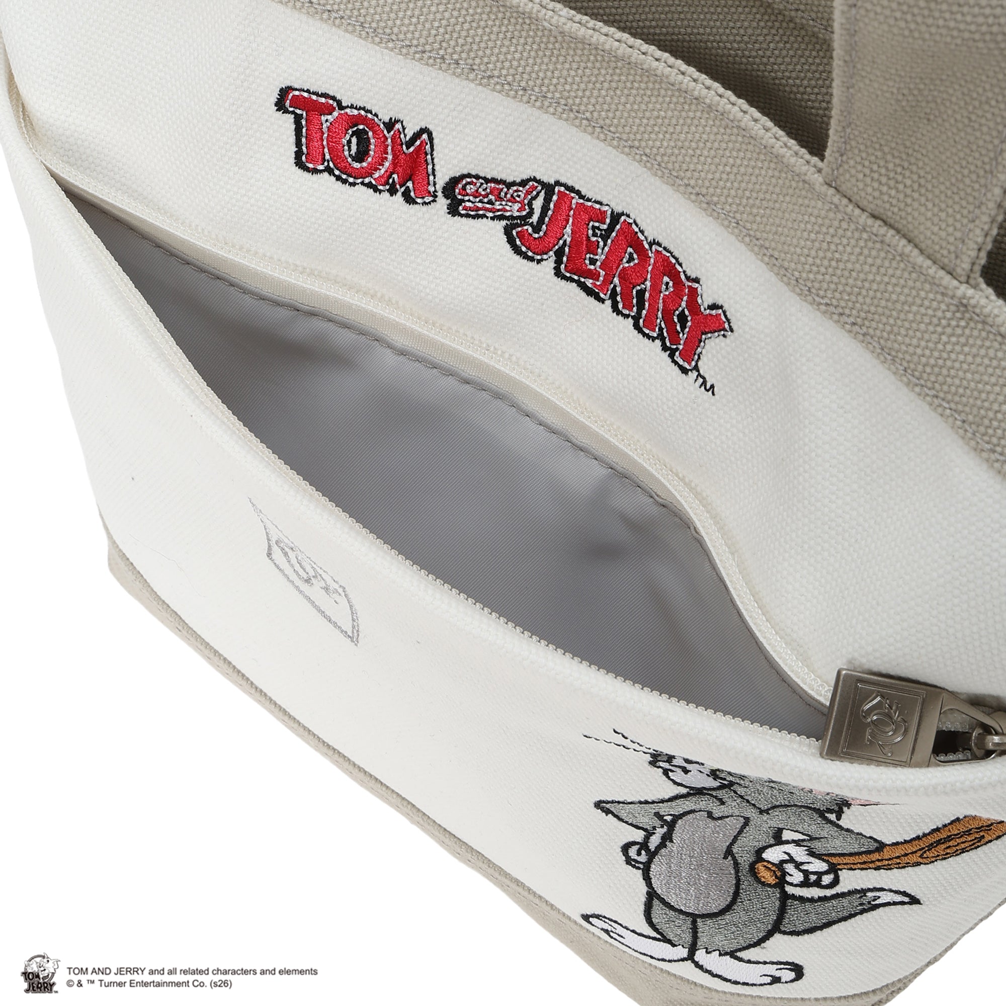 ZOY / TOM and JERRY  / UNISEX カートバッグ ホワイト