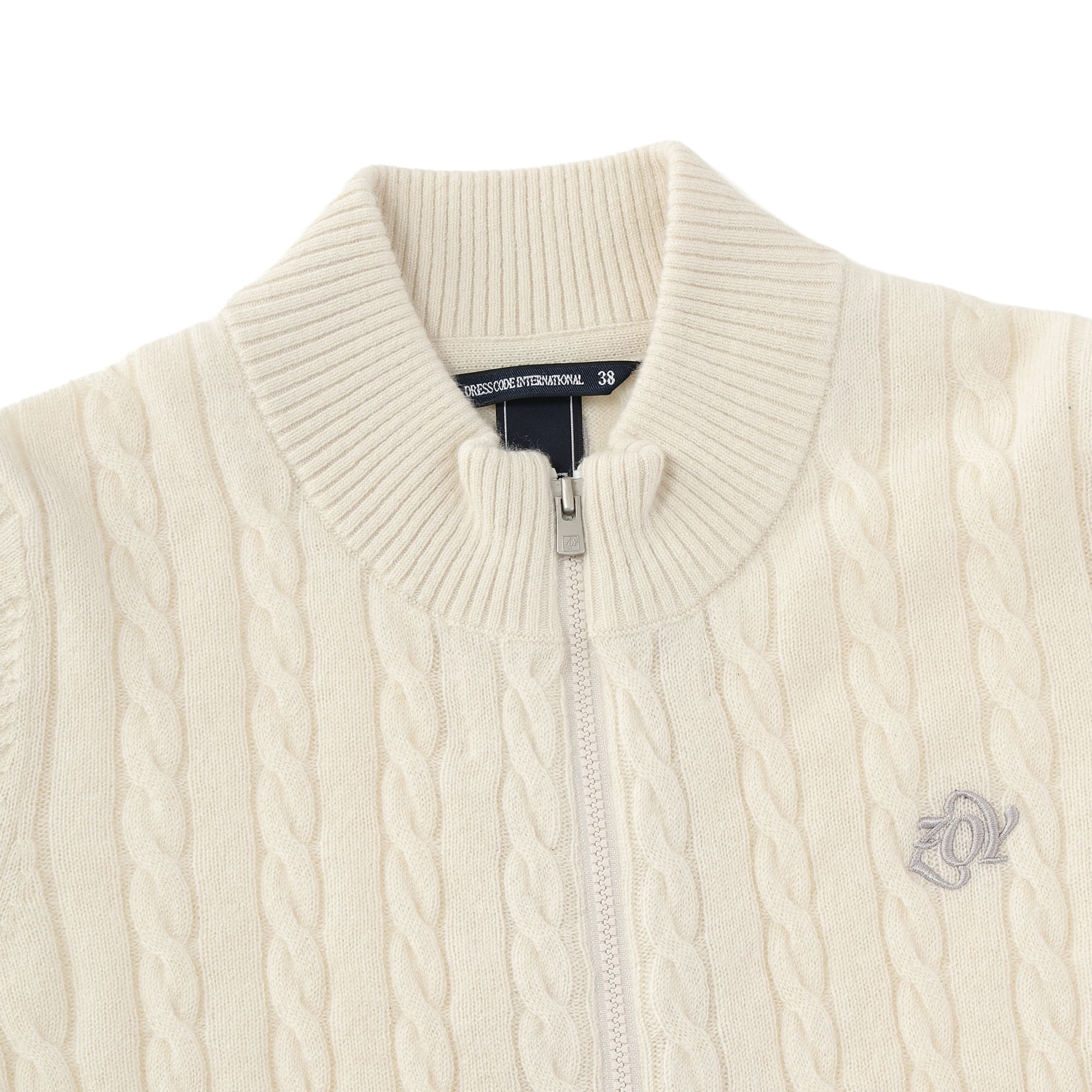 Women's Recycled Cashmere Knit Blouson in Light Heather