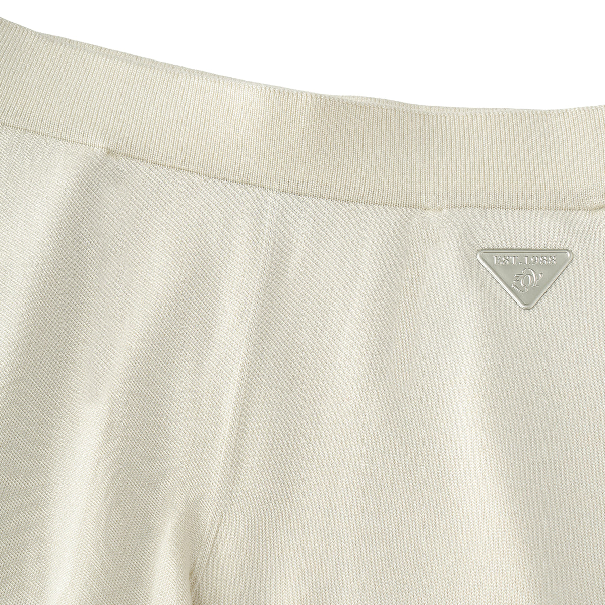 UNISEX Premiumシルクホールガーメント ロングパンツ シルバーグレー