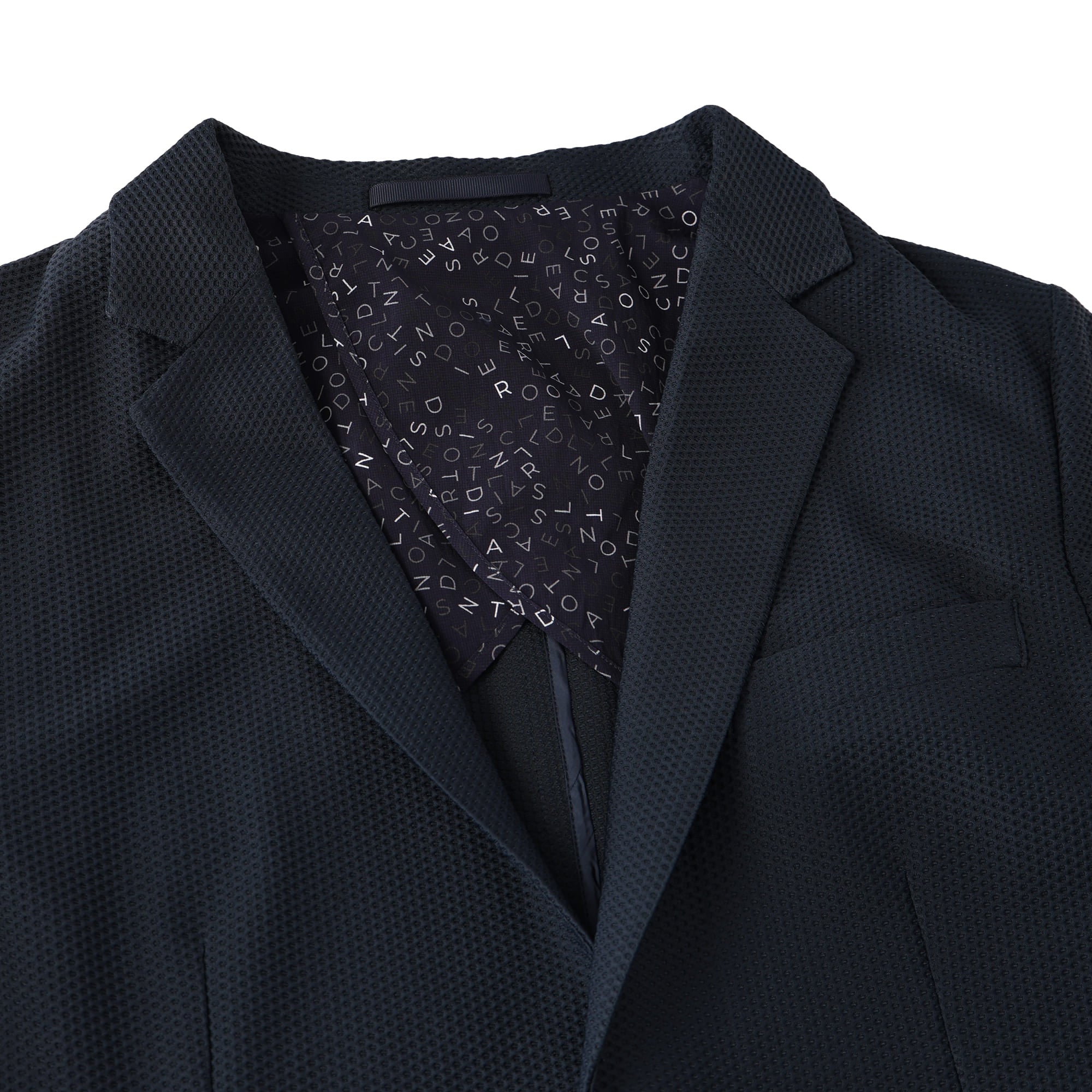 Men's Mesh Tricot Jacket, Navy