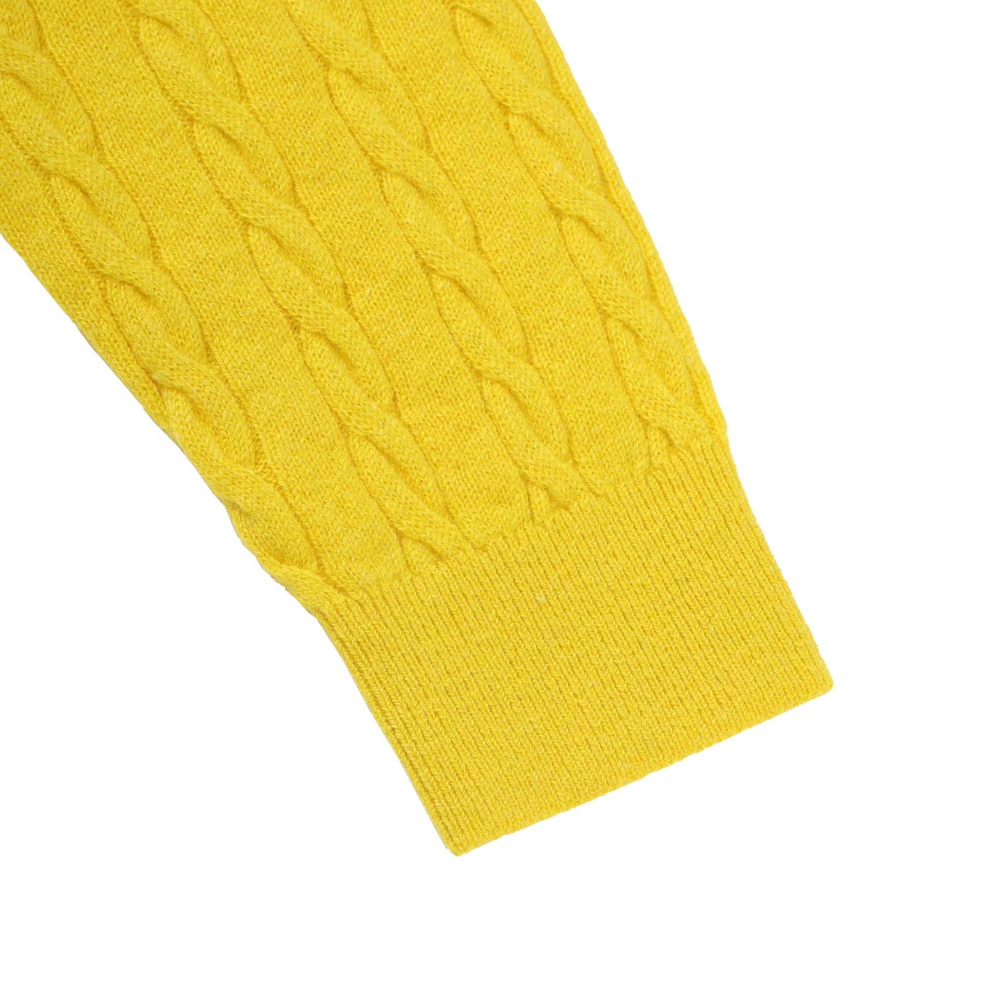 WOMEN Recycled CASHMERE 長袖セーター イエロー