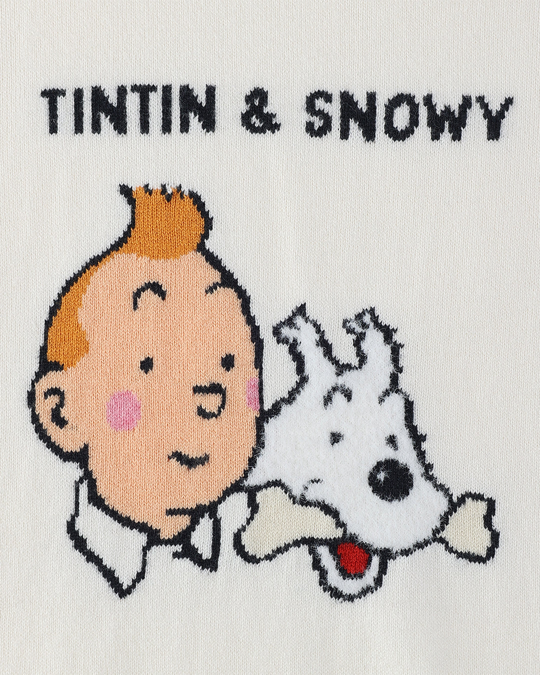 【 TINTIN × ZOY 】WOMEN コットンカシミヤ天竺 長袖セーター フランネルグレー