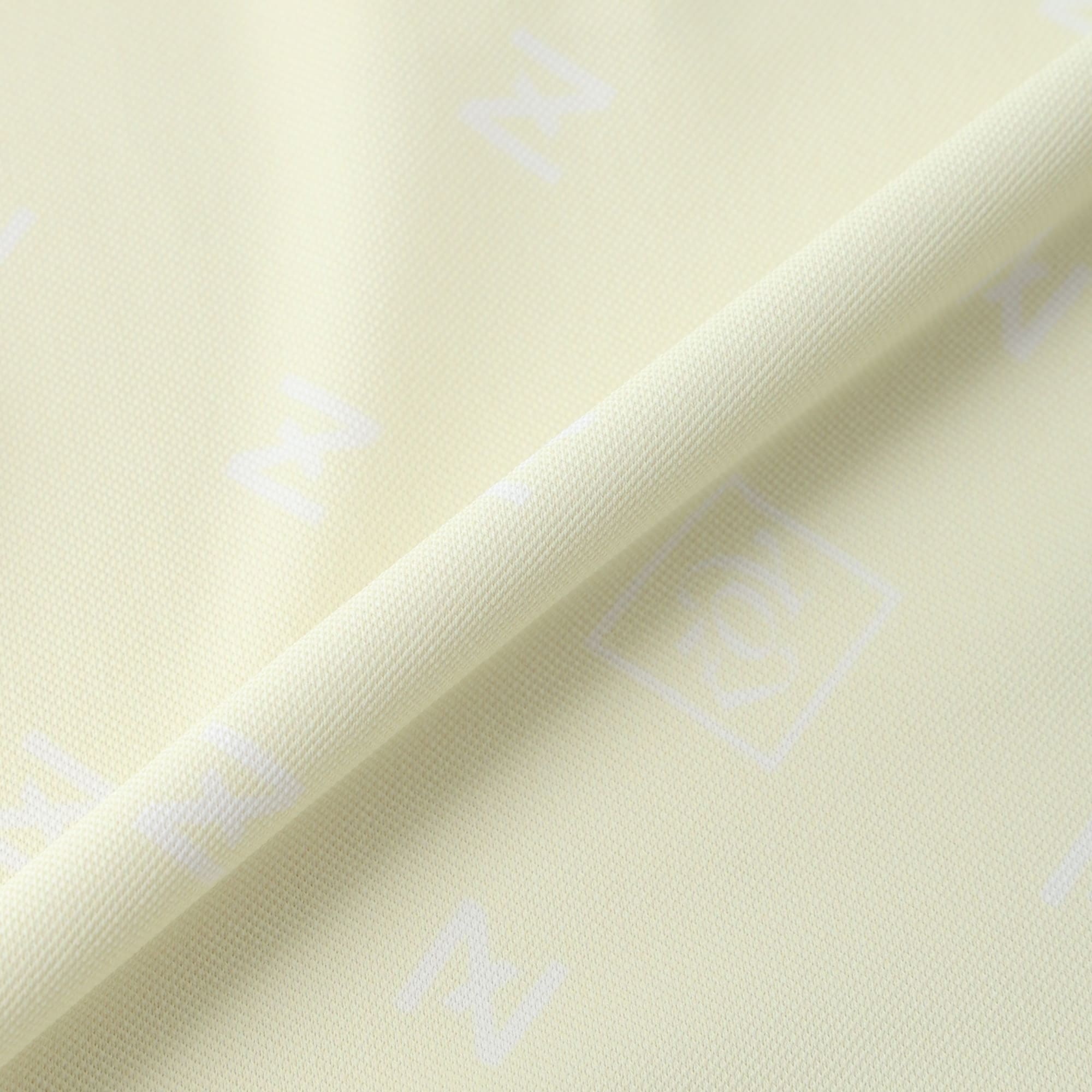 WOMEN Z fine pattern プリント 半袖シャツ サックスブルー