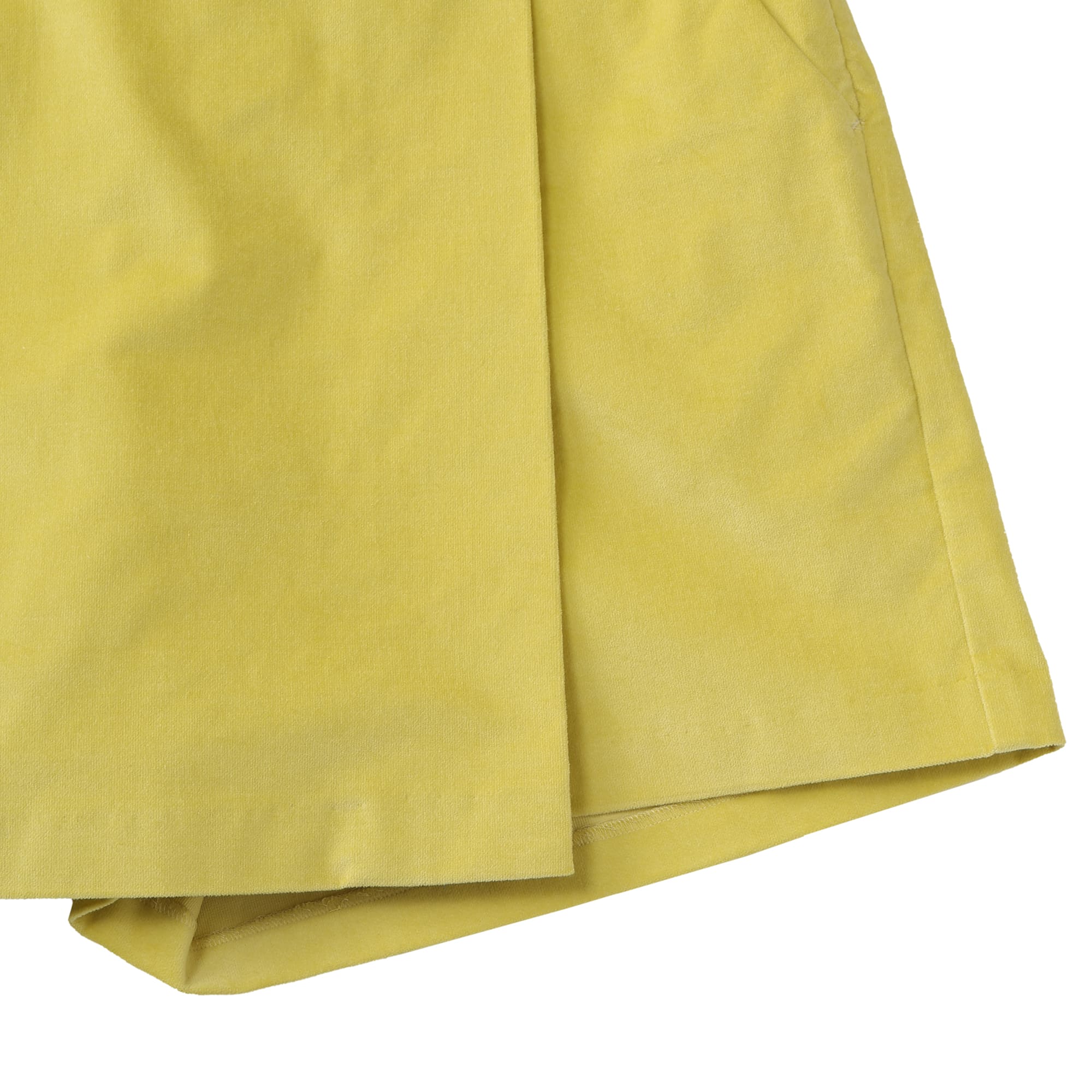 WOMEN COTTON velvetteen キュロット ラベンダー