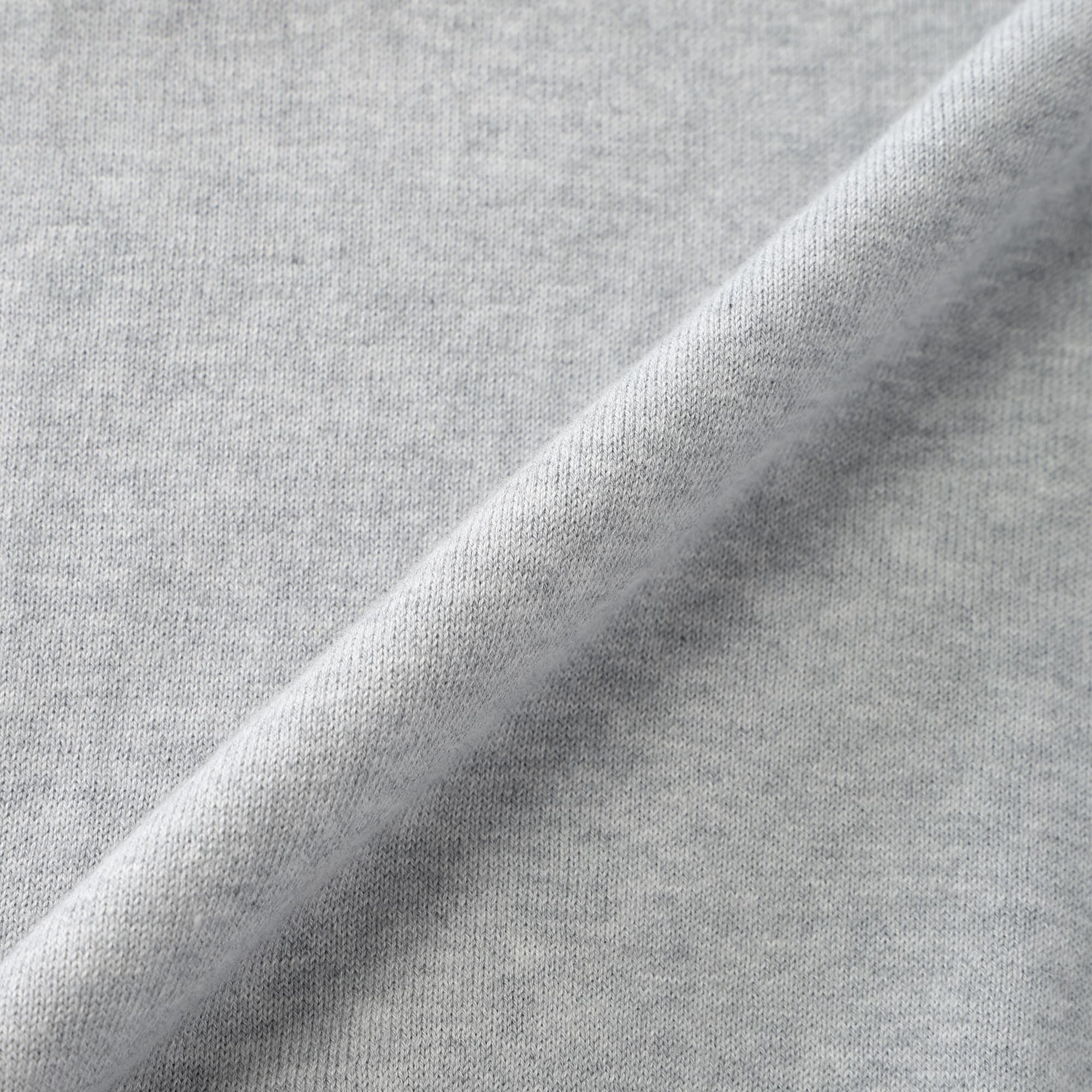 MEN MELANGE COTTON 長袖セーター イエロー