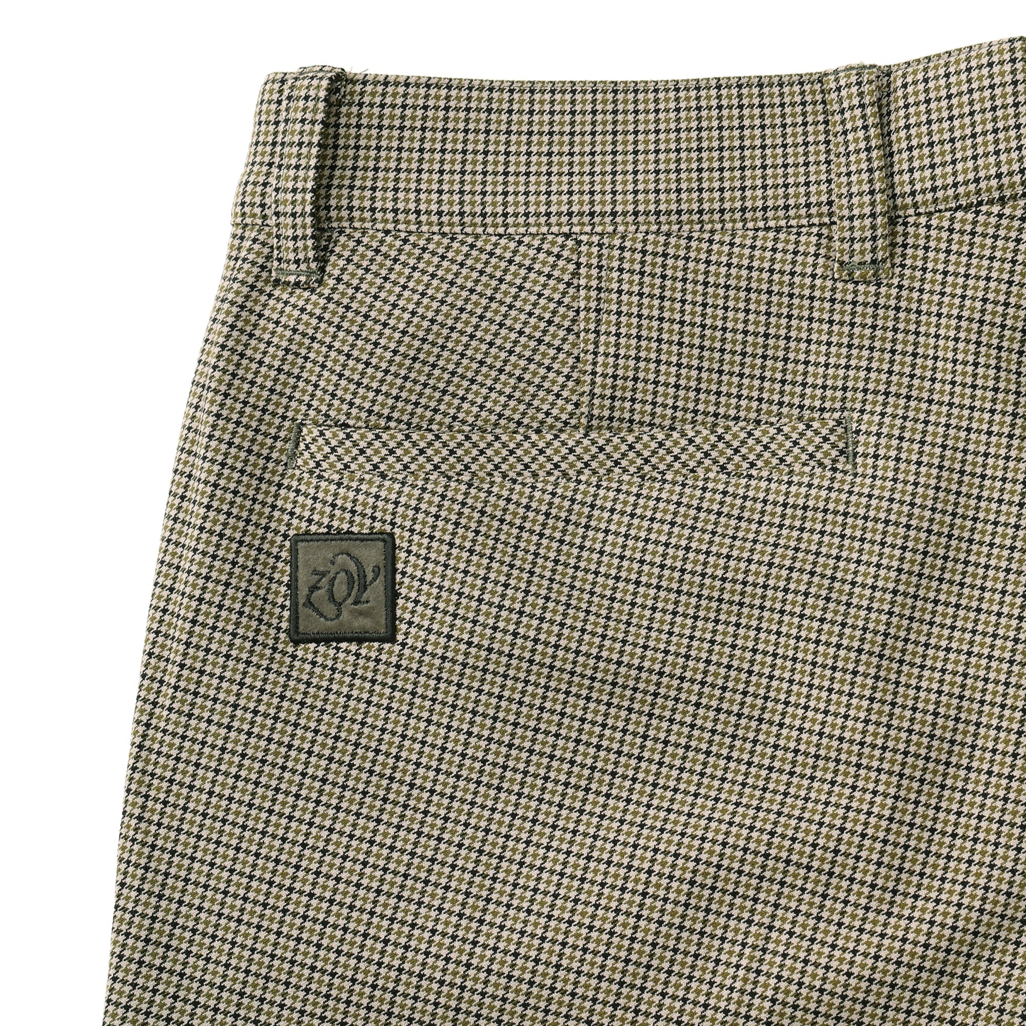 MEN ガンクラブ裏起毛ストレッチ ロングパンツ ブリック