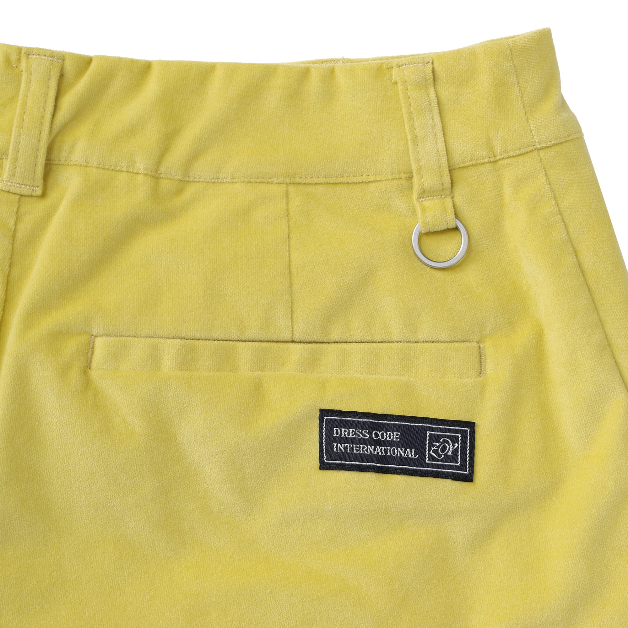WOMEN COTTON velvetteen キュロット ラベンダー