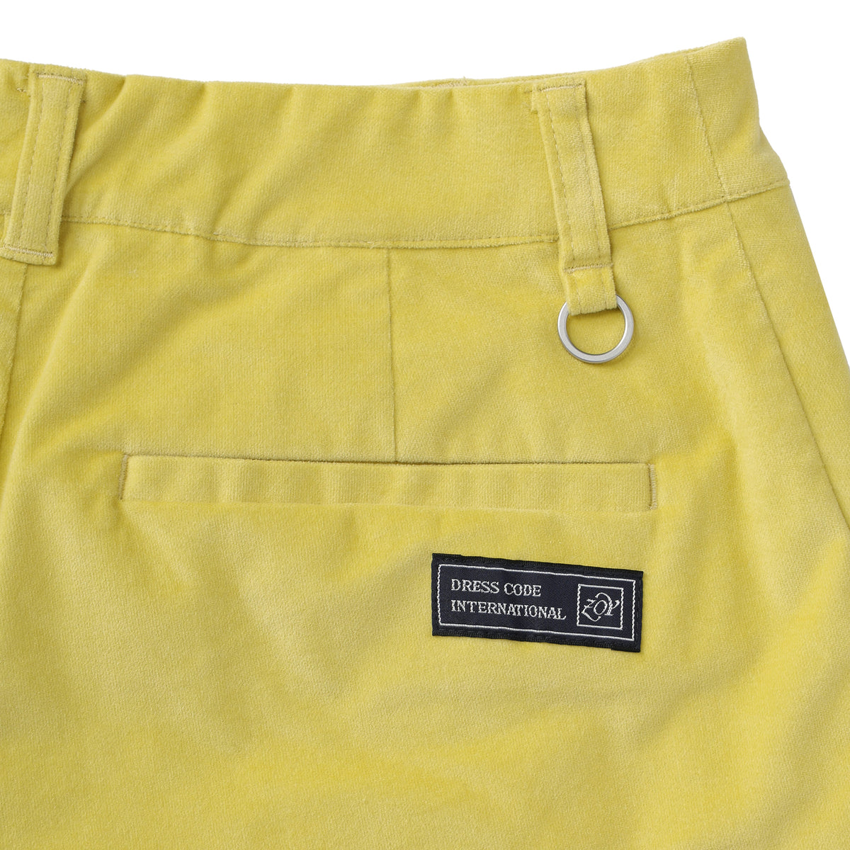 WOMEN COTTON velvetteen キュロット ミント