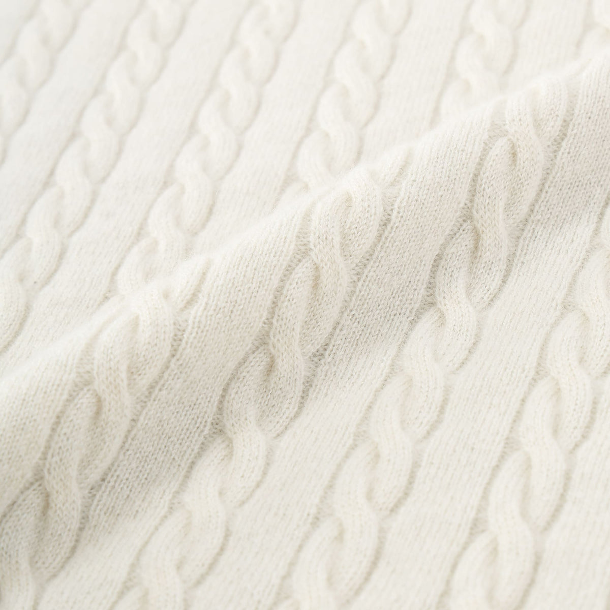 MEN Recycled CASHMERE 長袖セーター スカイ