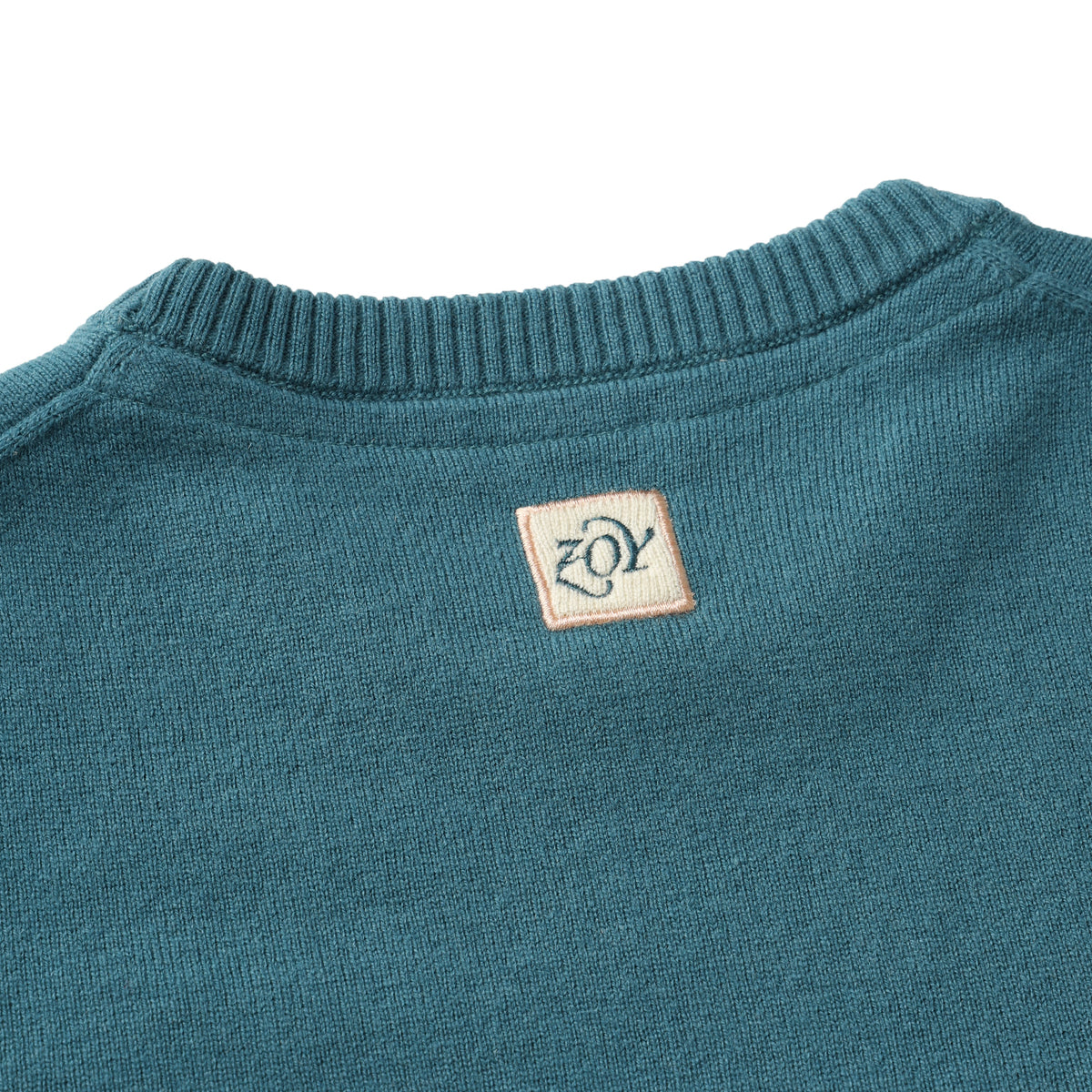 WOMEN Superfine merino wool x cashmere 長袖セーター チャコールグレー