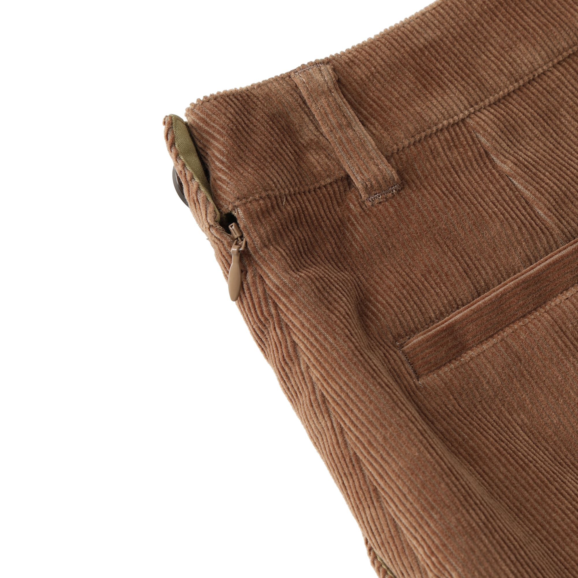 WOMEN ウールコーデュロイ スカート エクリュ