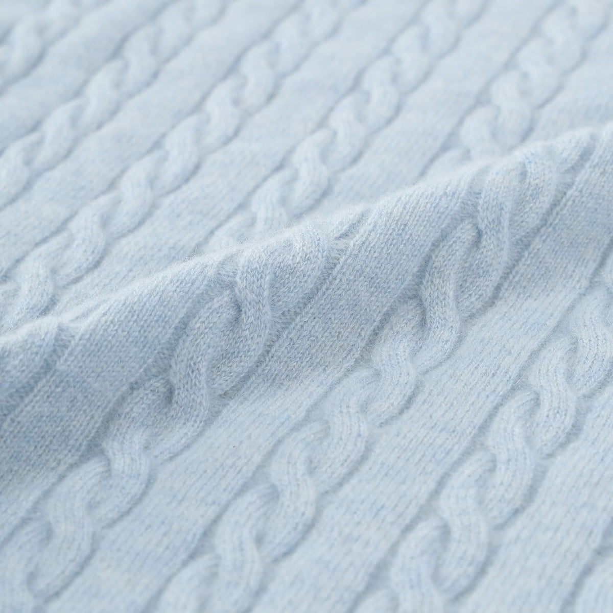WOMEN Recycled CASHMERE 長袖セーター スカイ