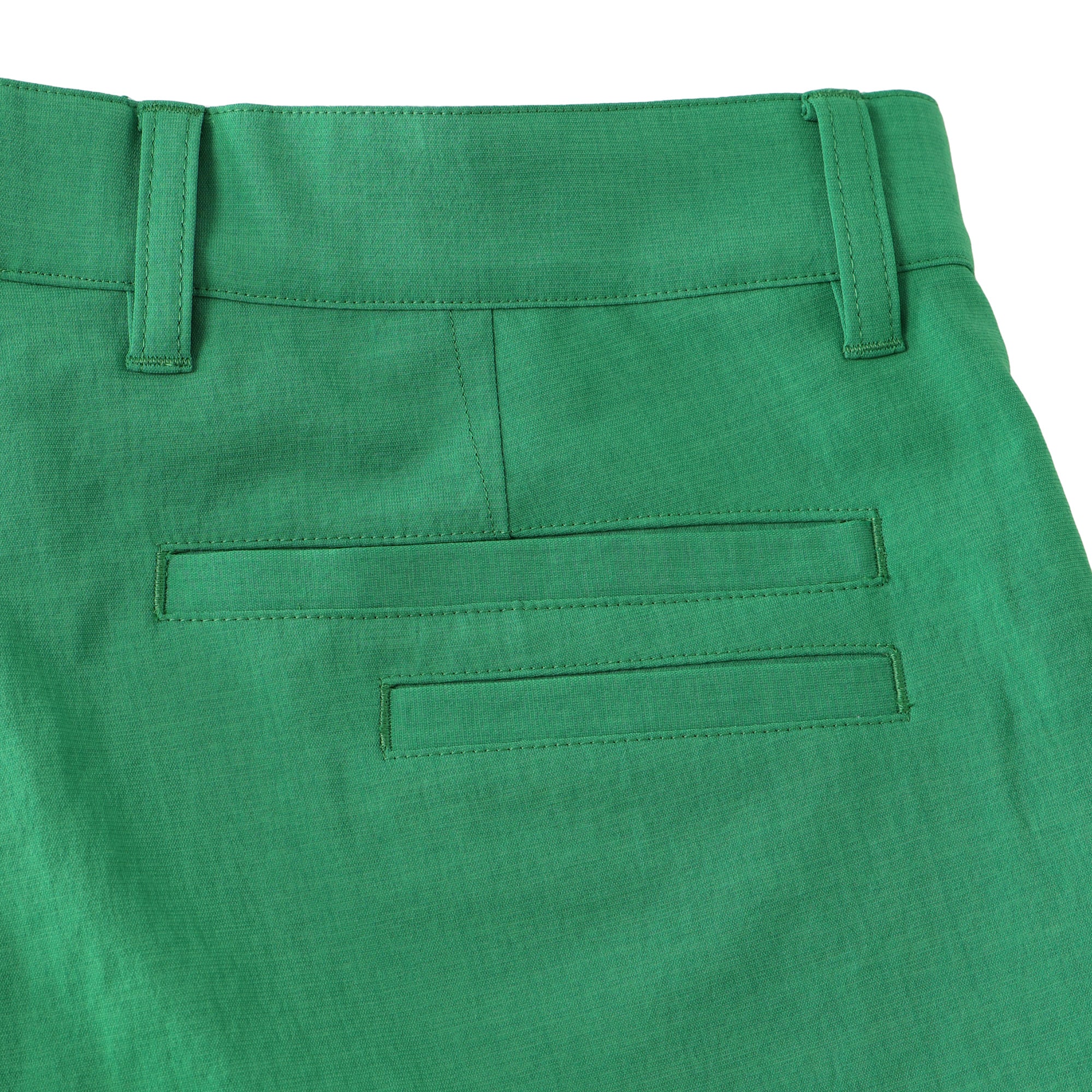 WOMEN EVALET Thick&Thin Stretch ショートパンツ ターコイズ