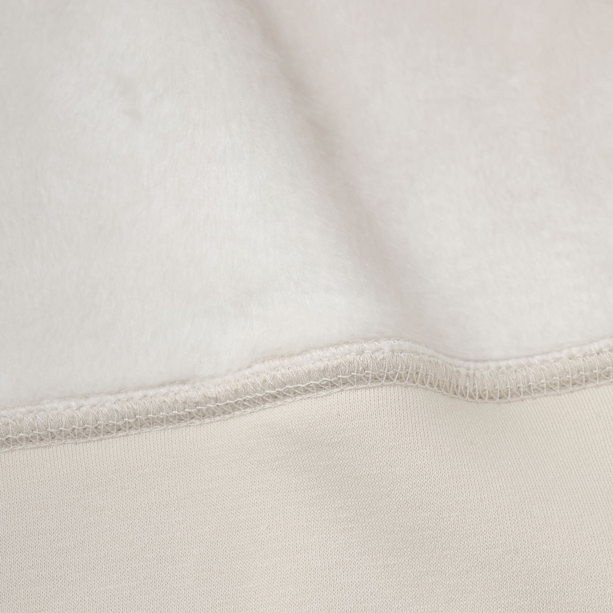 WOMEN LONG-STAPLE COTTON BOMBER フーディー チャコール